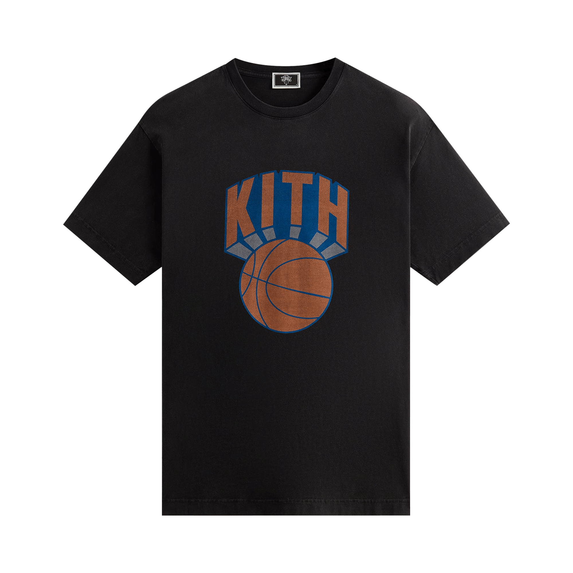 Kith For The New York Knicks Retro NY Vintage Tee 'Black'