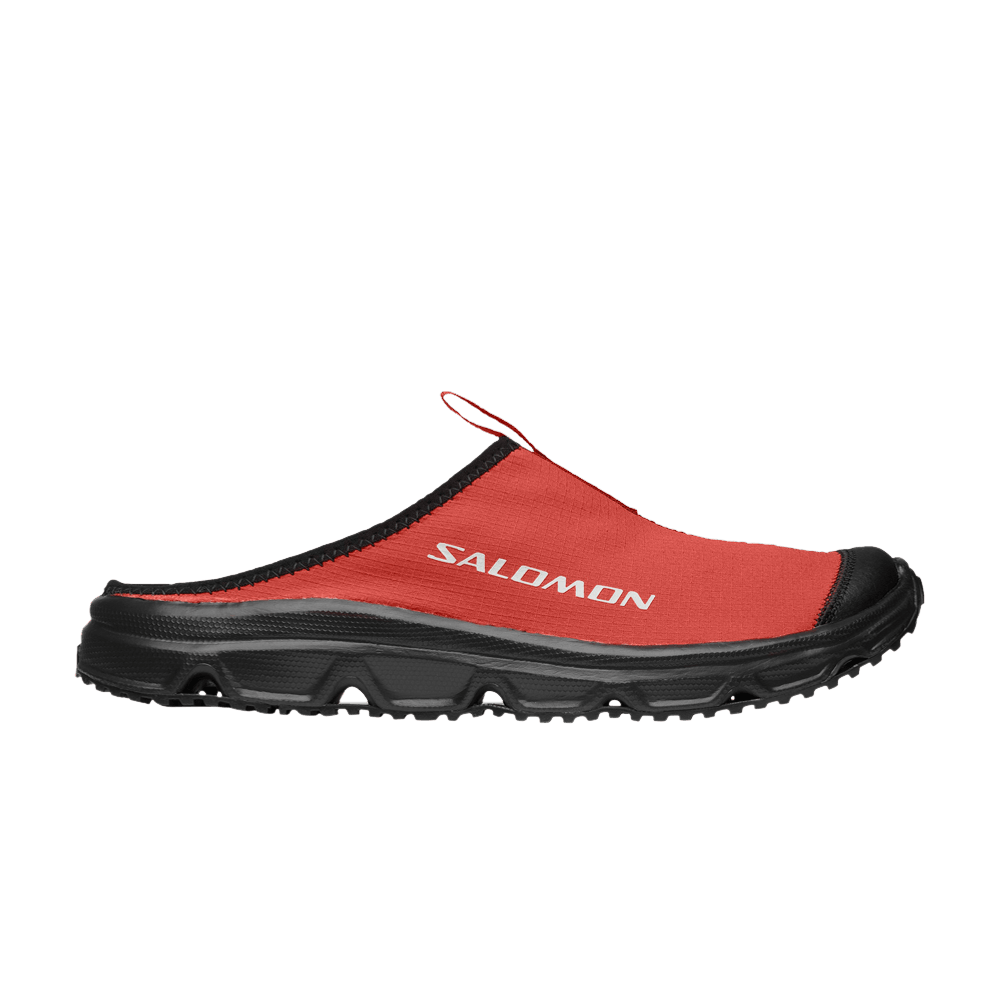 ☆Salomon☆ RX Slide 30 Aurora Red Black Luna Rock L47298600 Salomon RX Slide 3.0 - Aurora Red/Black/Lunar Rock | Sandals
