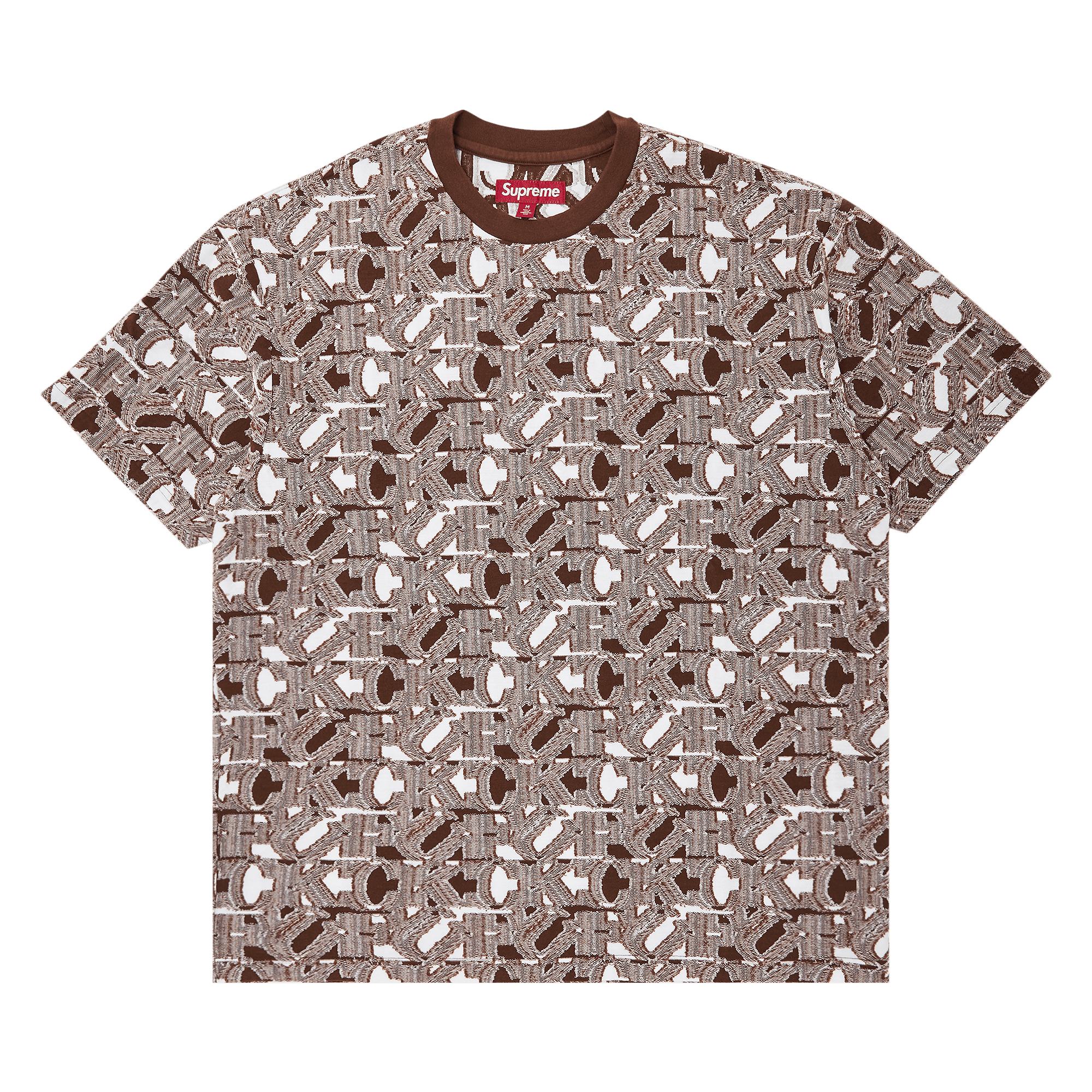 Supreme Fuck Intarsia Short-Sleeve Top 'Brown'