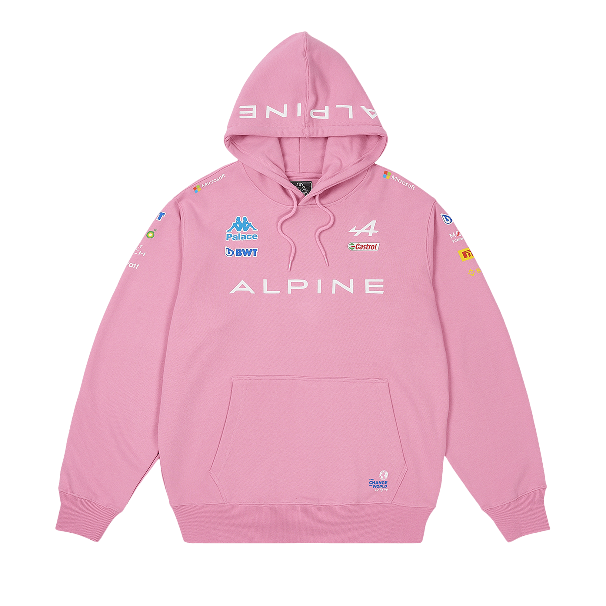 Palace x Kappa For Alpine Hood 'Pink'
