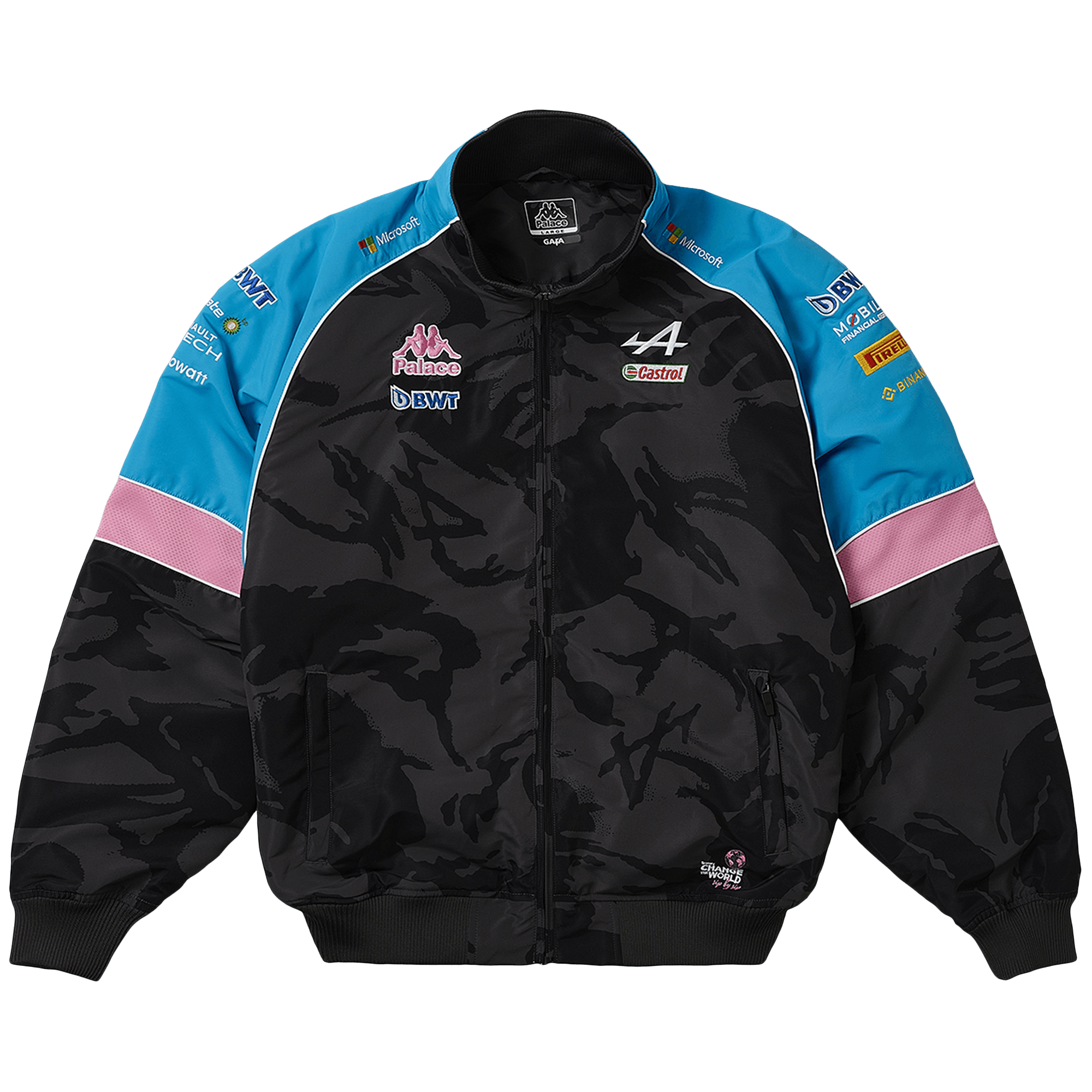 Palace x Kappa For Alpine Tracksuit Top 'Night Desert Camo'