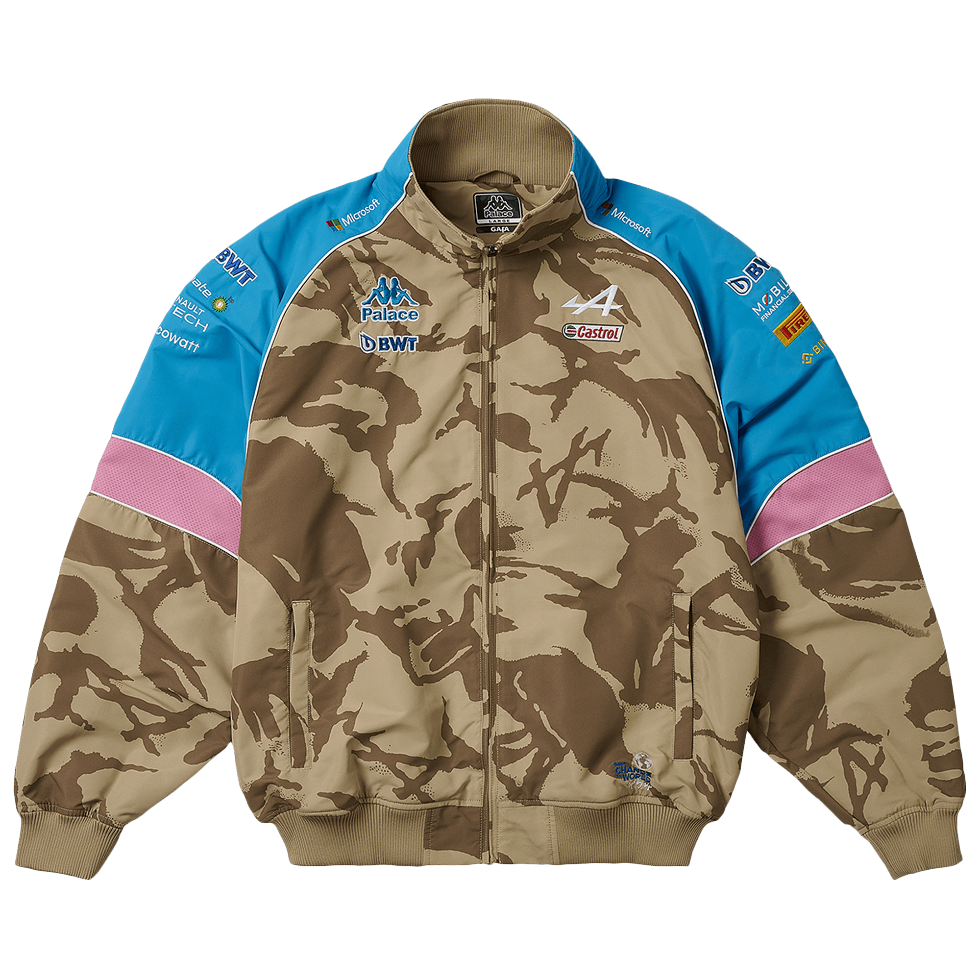 Palace x Kappa For Alpine Tracksuit Top 'Desert Camo'