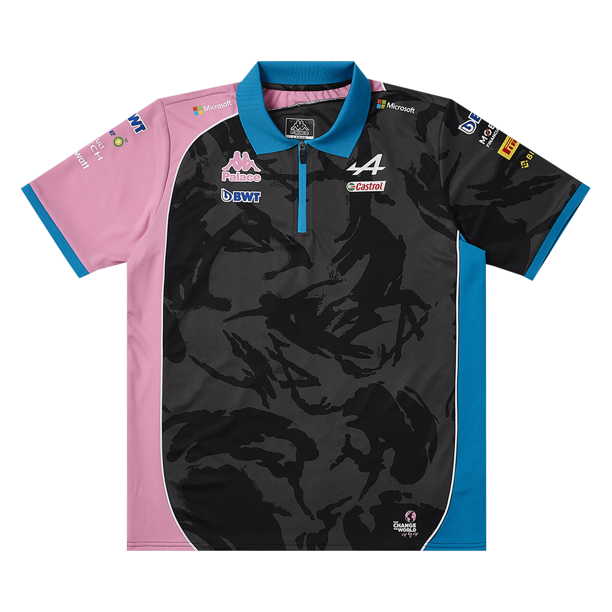 Palace x Kappa For Alpine Tech Polo 'Night Desert Camo'
