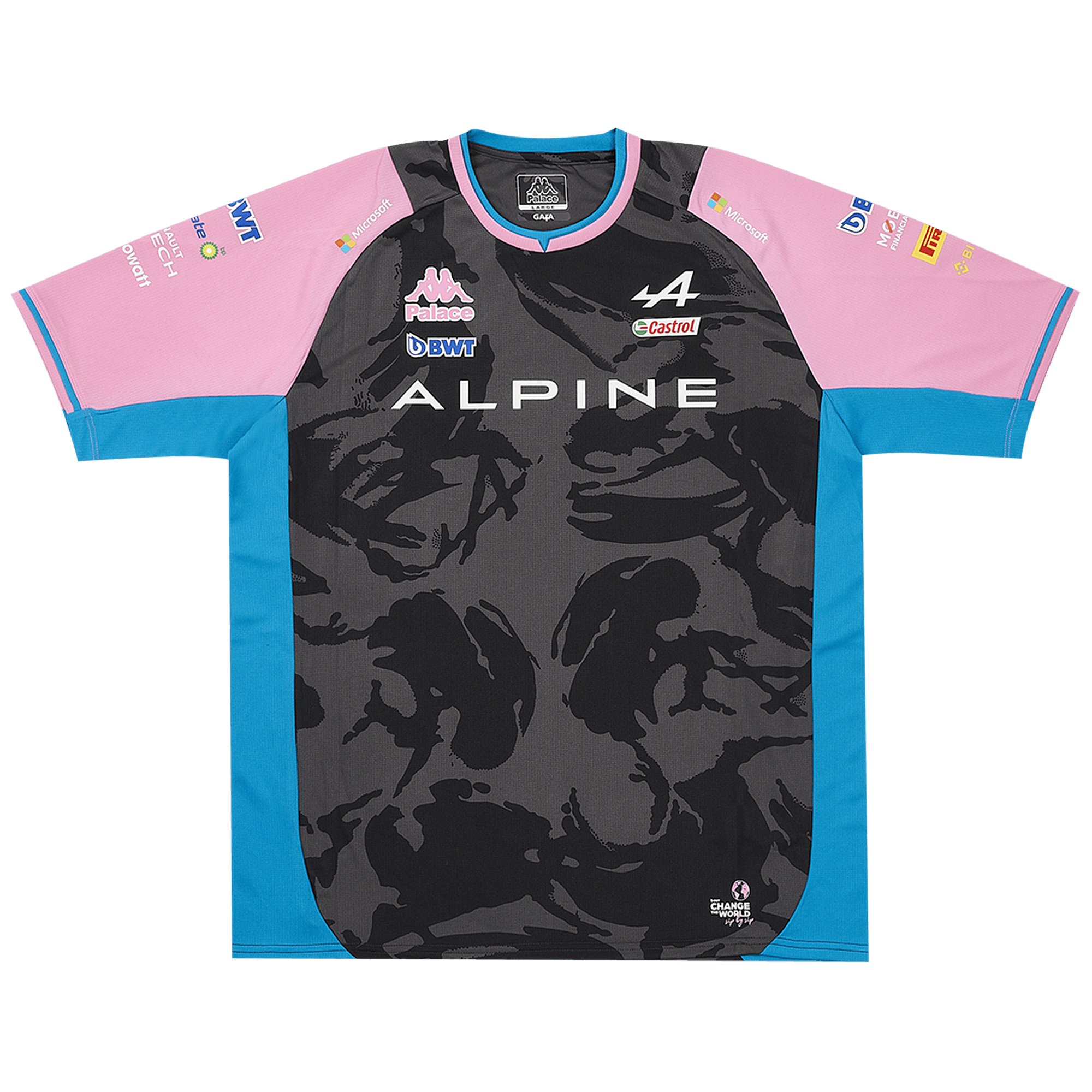 Palace x Kappa For Alpine Driver Jersey 'Night Desert Camo'