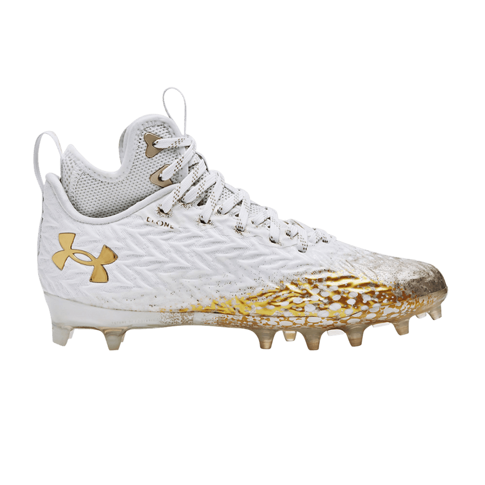 Under Armour Wmns Spotlight Clone MC 'White Metallic Faded Gold'