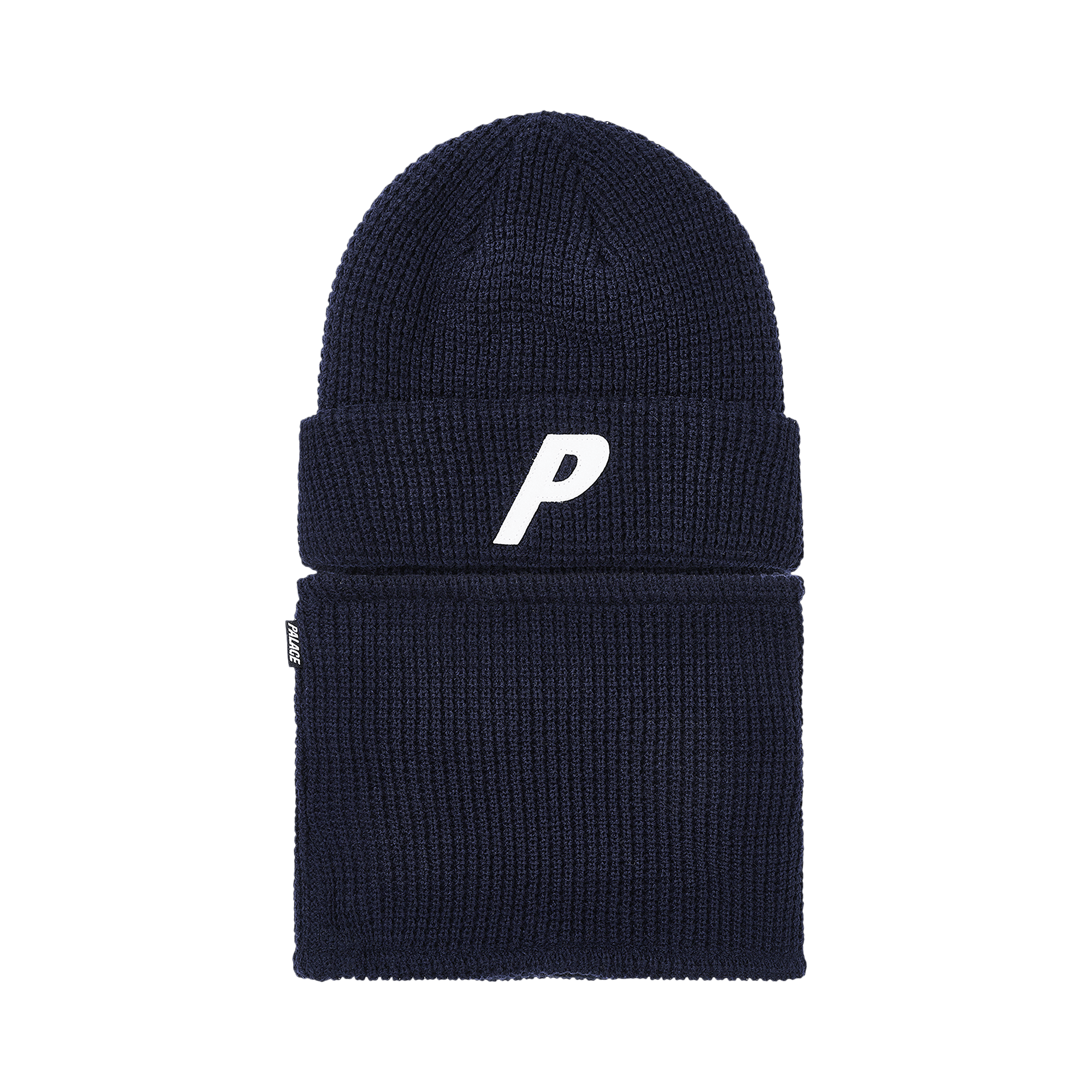 Palace Zip Off Facewarmer P Beanie 'Navy'