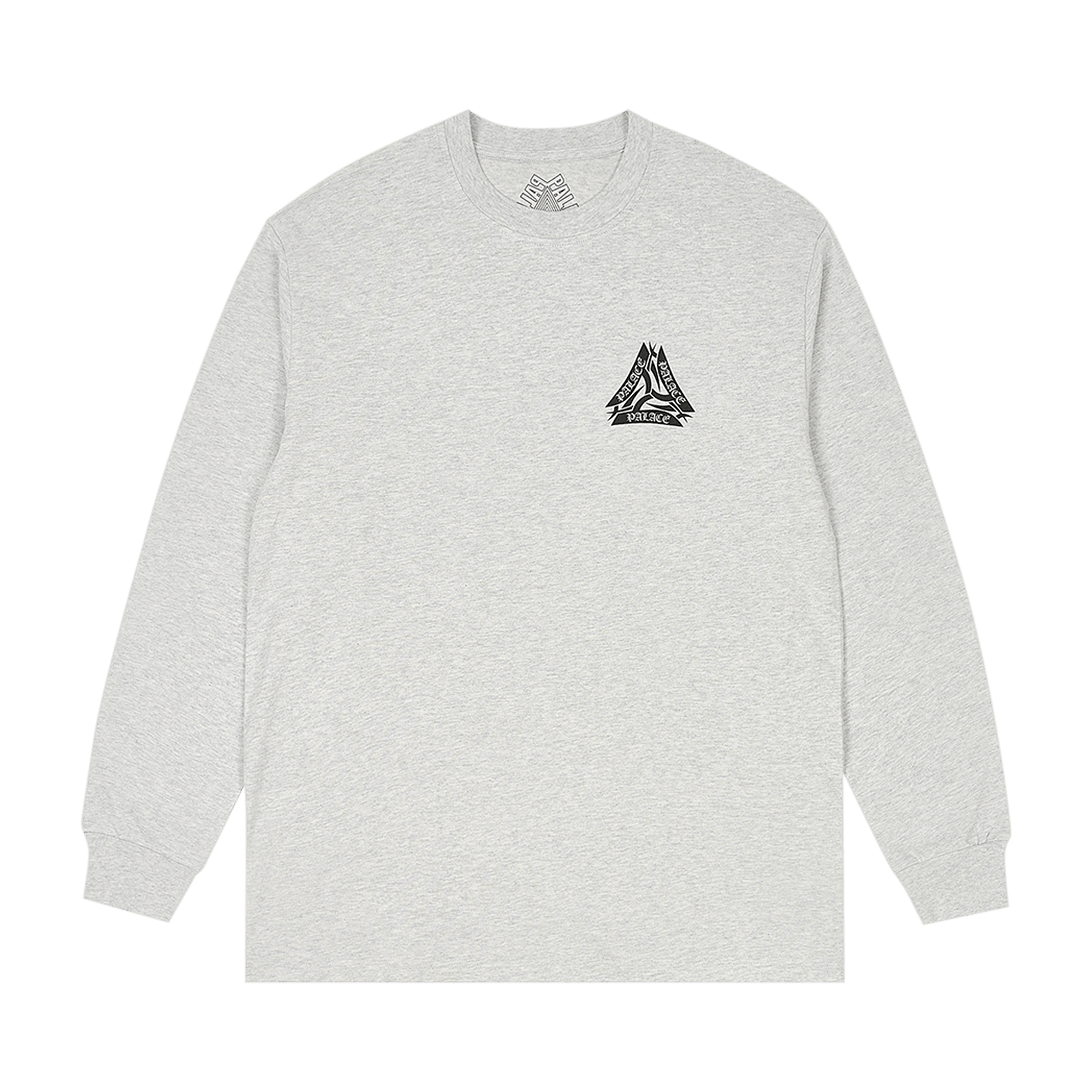 Palace Tribal Tri Longsleeve 'Grey Marl'