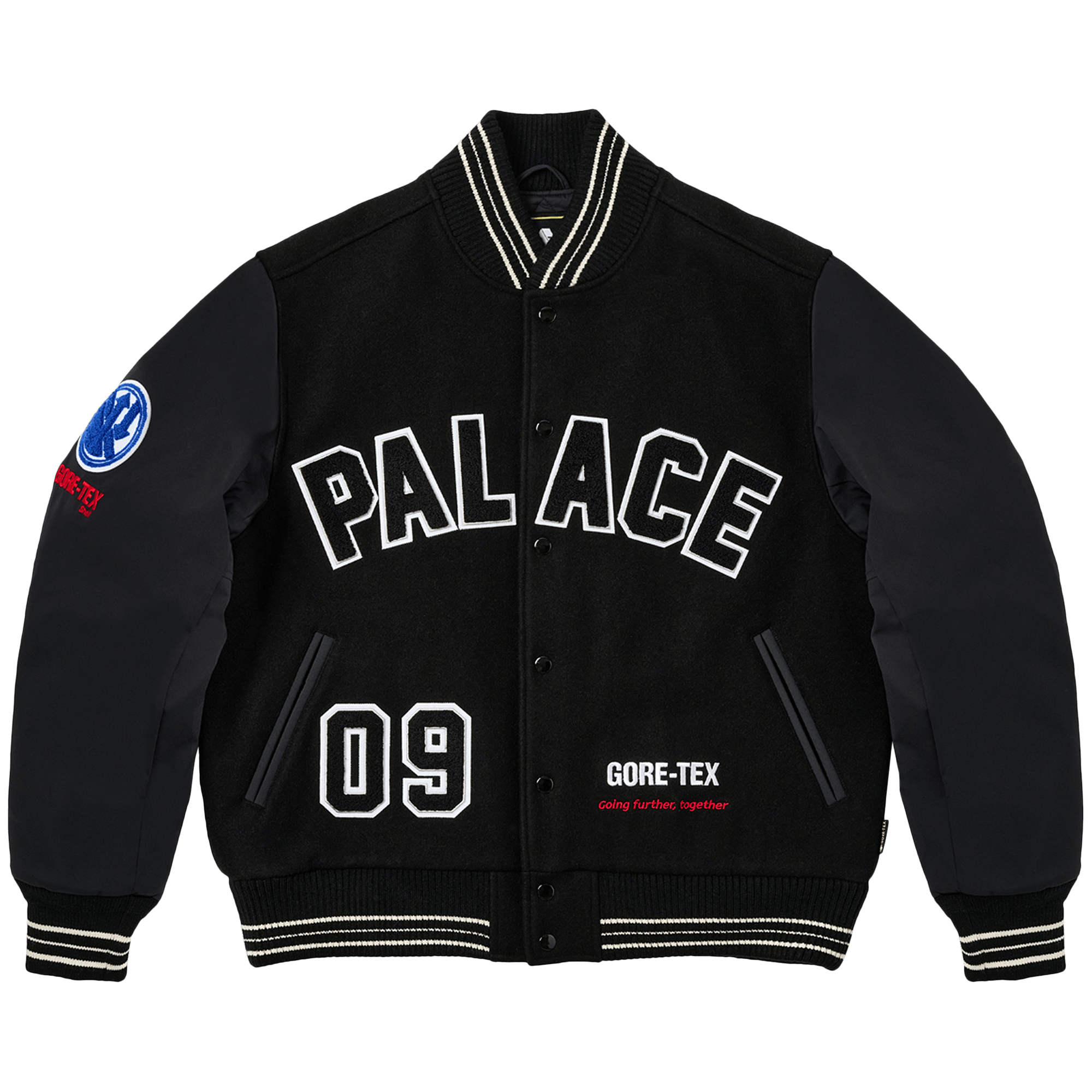 Palace GORE-TEX Going Further Varsity 'Black'