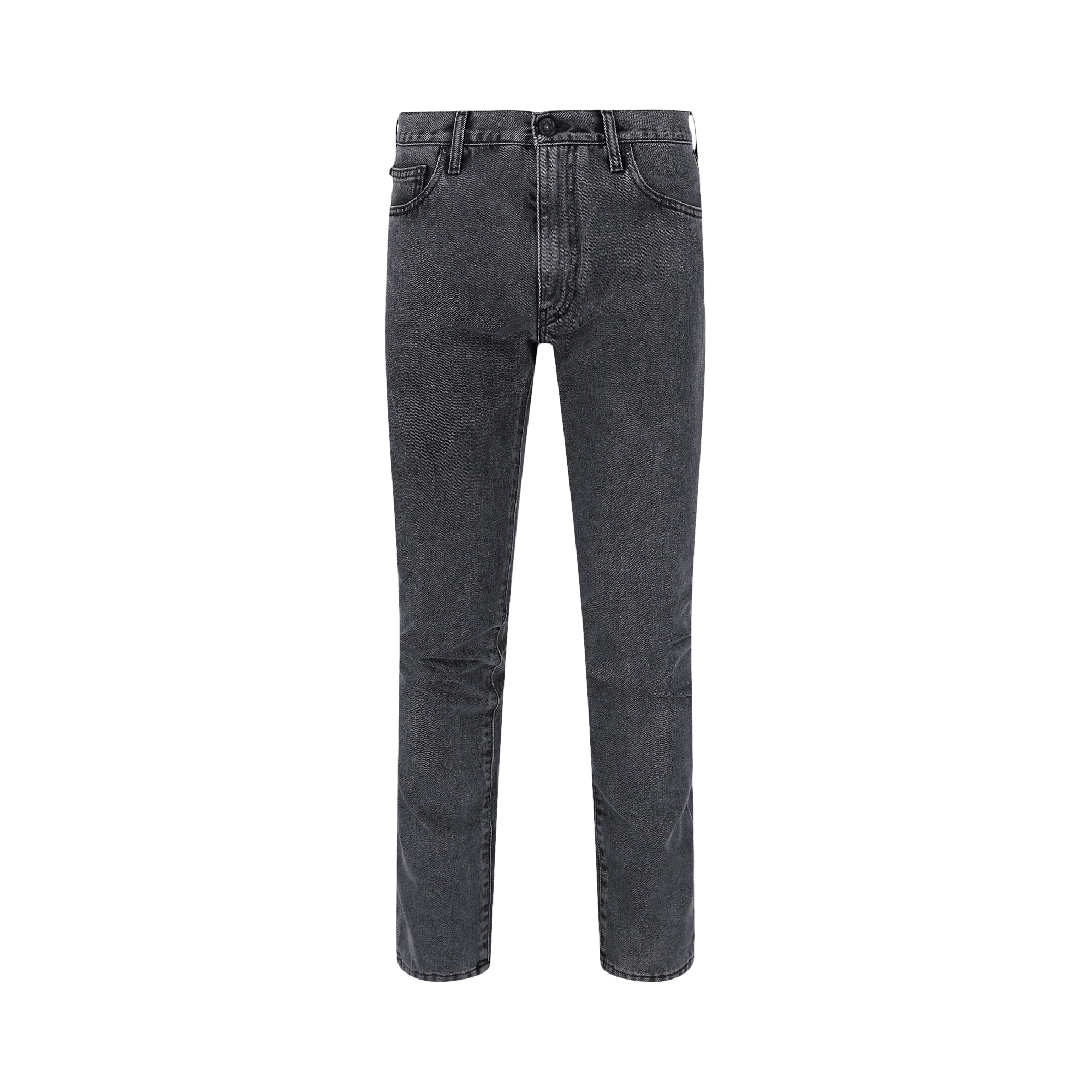 Off-White Diag Pocket Slim Jeans 'Grey/Black'