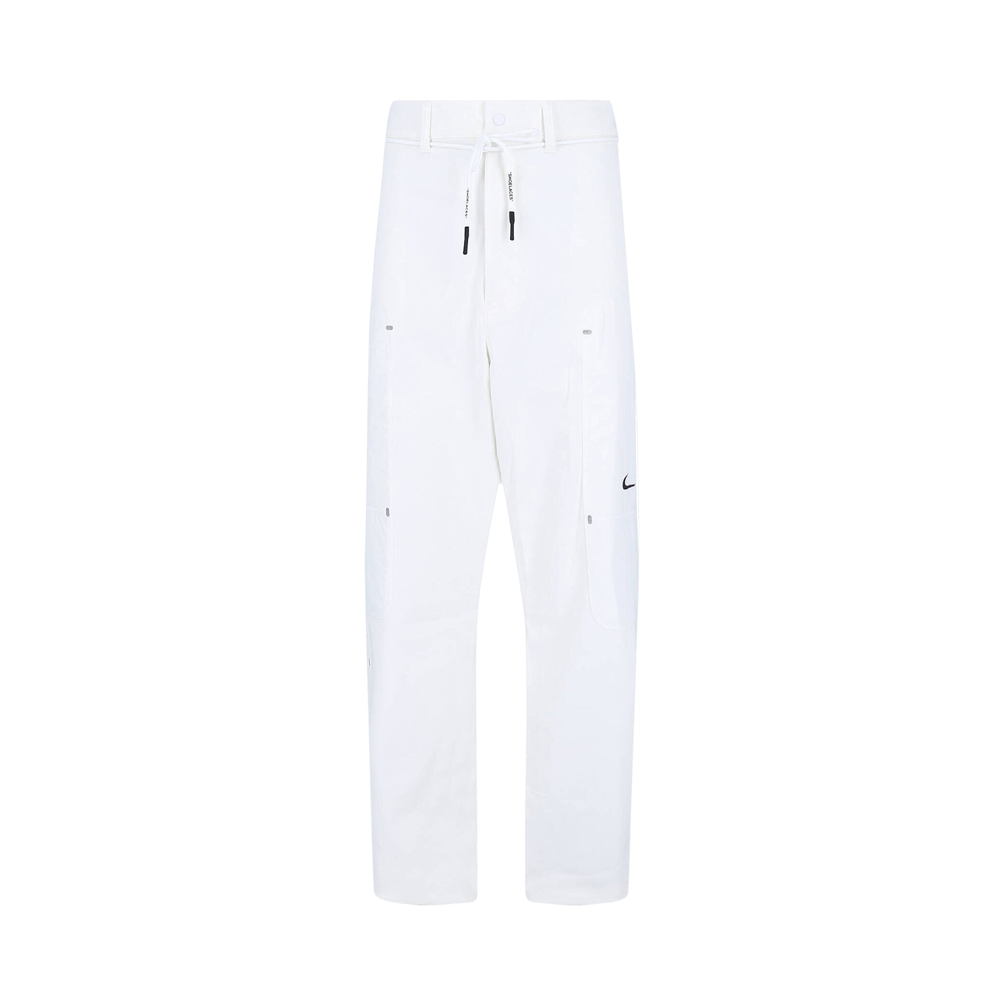 Off-White x Nike Techno Fabric Track Pants 'White'