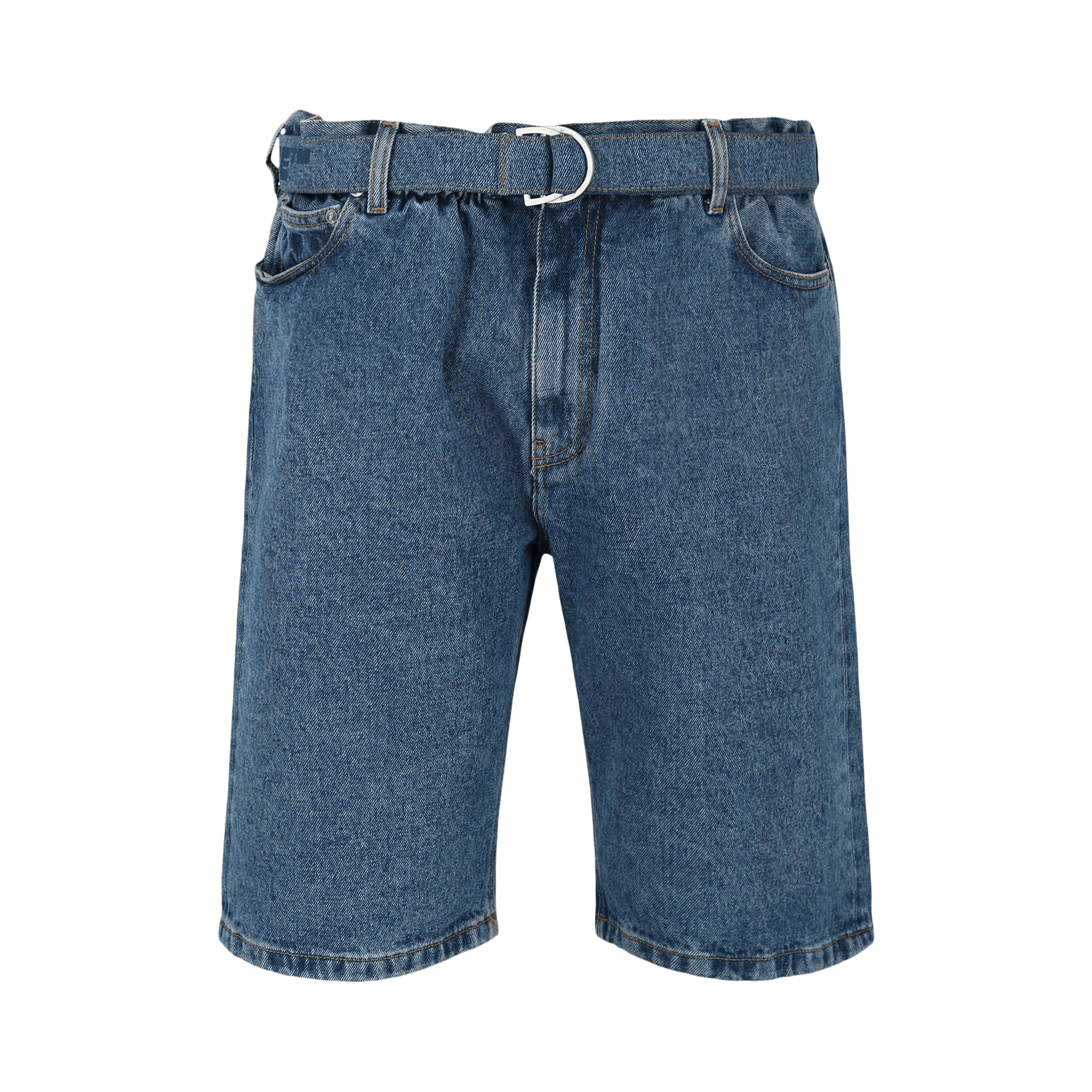 Off-White Industrial Slim Low Crotch Shorts 'Blue'