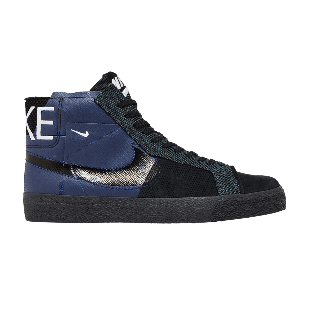 Nike Zoom Blazer Mid Premium SB 'Deconstructed - Midnight Navy Black'