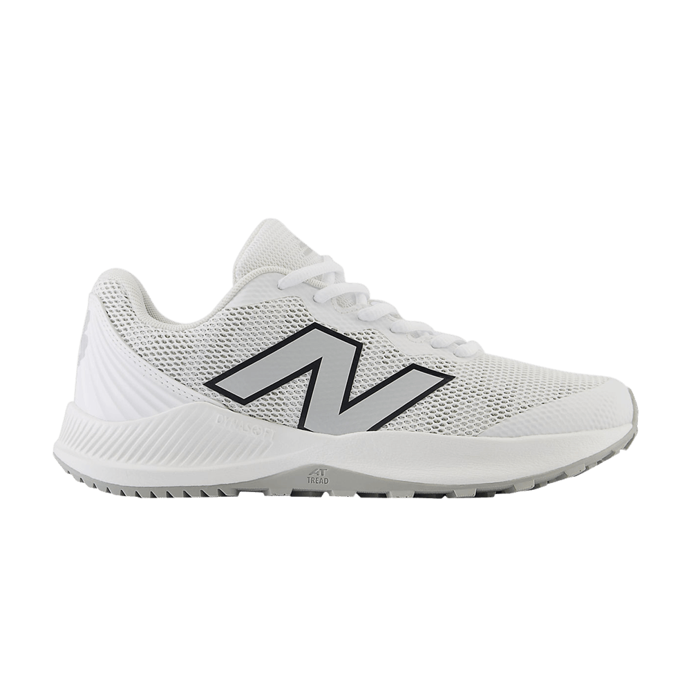 New Balance FuelCell Trainer v7 TF Big Kid 'Optic White Raincloud'