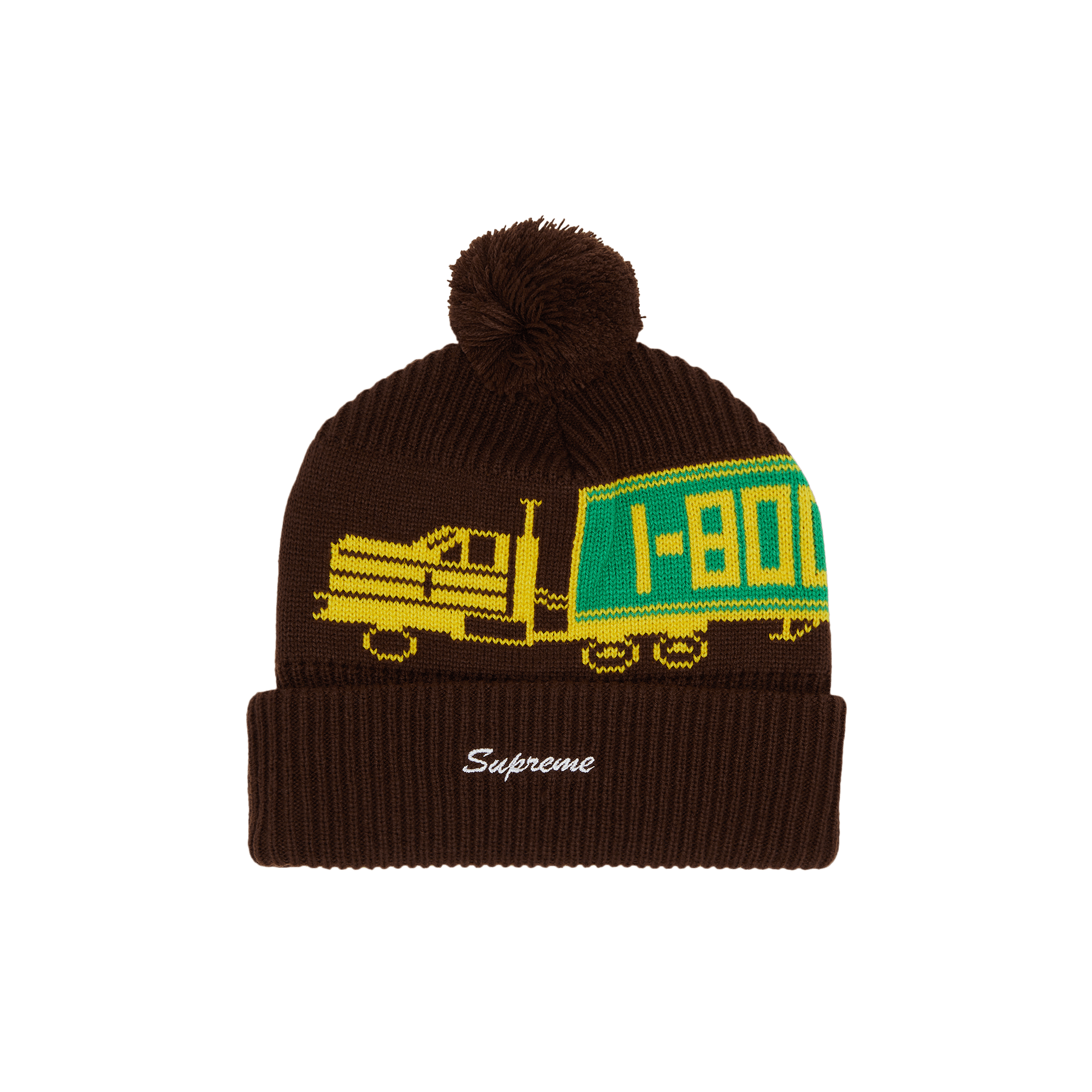 Supreme 18 Wheeler Beanie 'Brown'