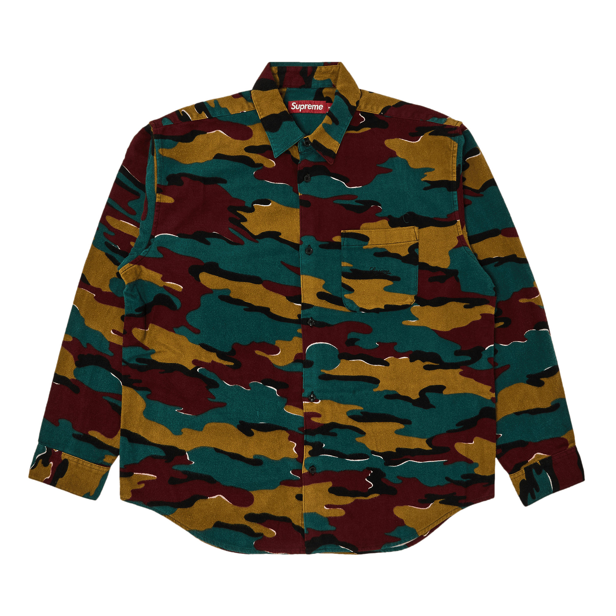 Supreme Flannel Shirt 'Camo'