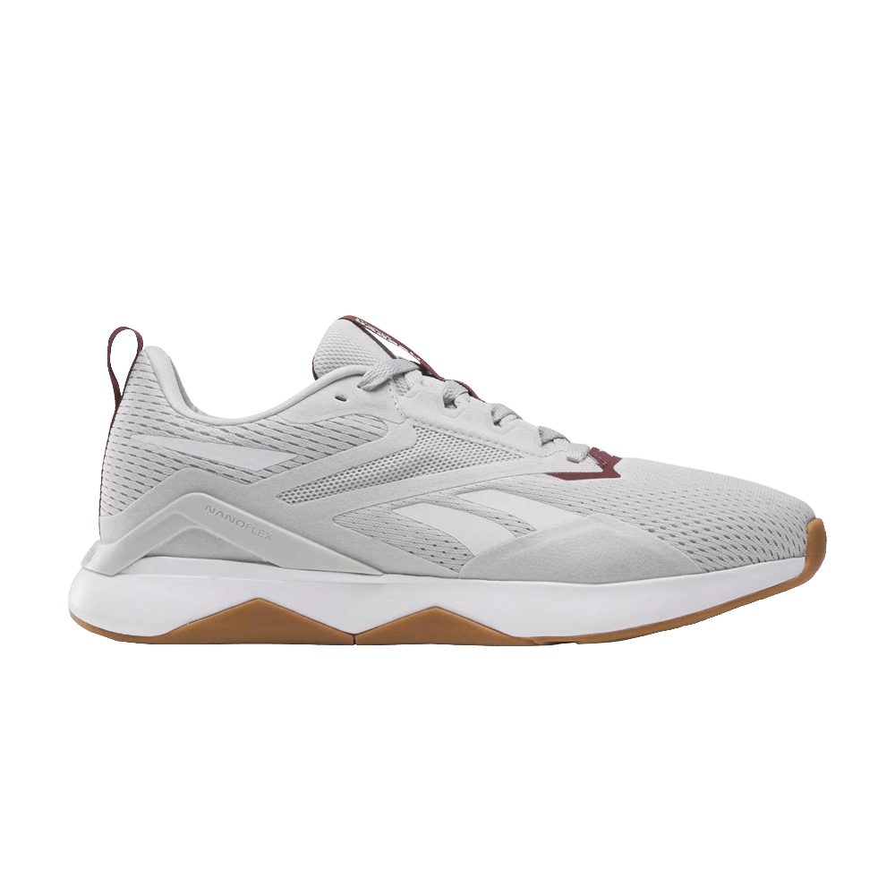 Reebok Nanoflex TR 2.0 'Steely Fog Classic Maroon Gum'