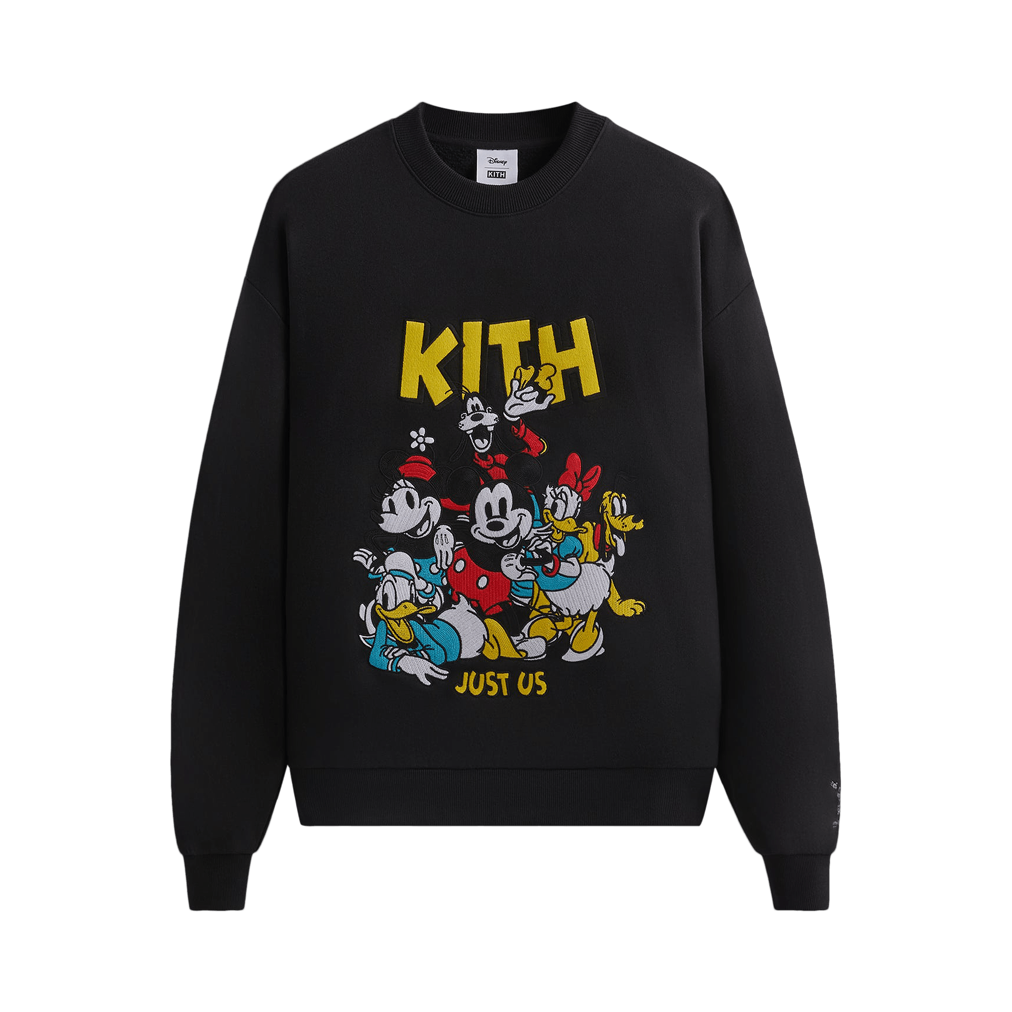 Kith For Mickey & Friends Forever Vintage Crewneck 'Black'
