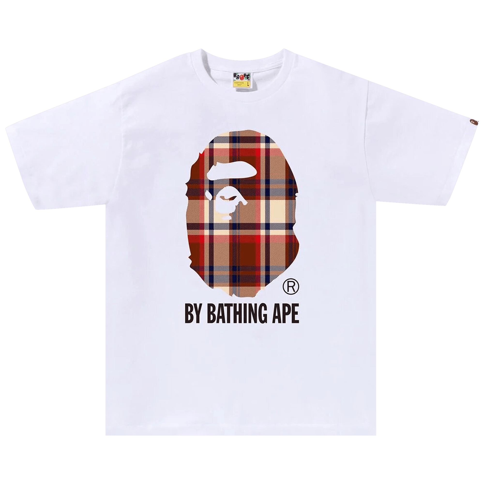 BAPE Check By Bathing Ape Tee 'White'