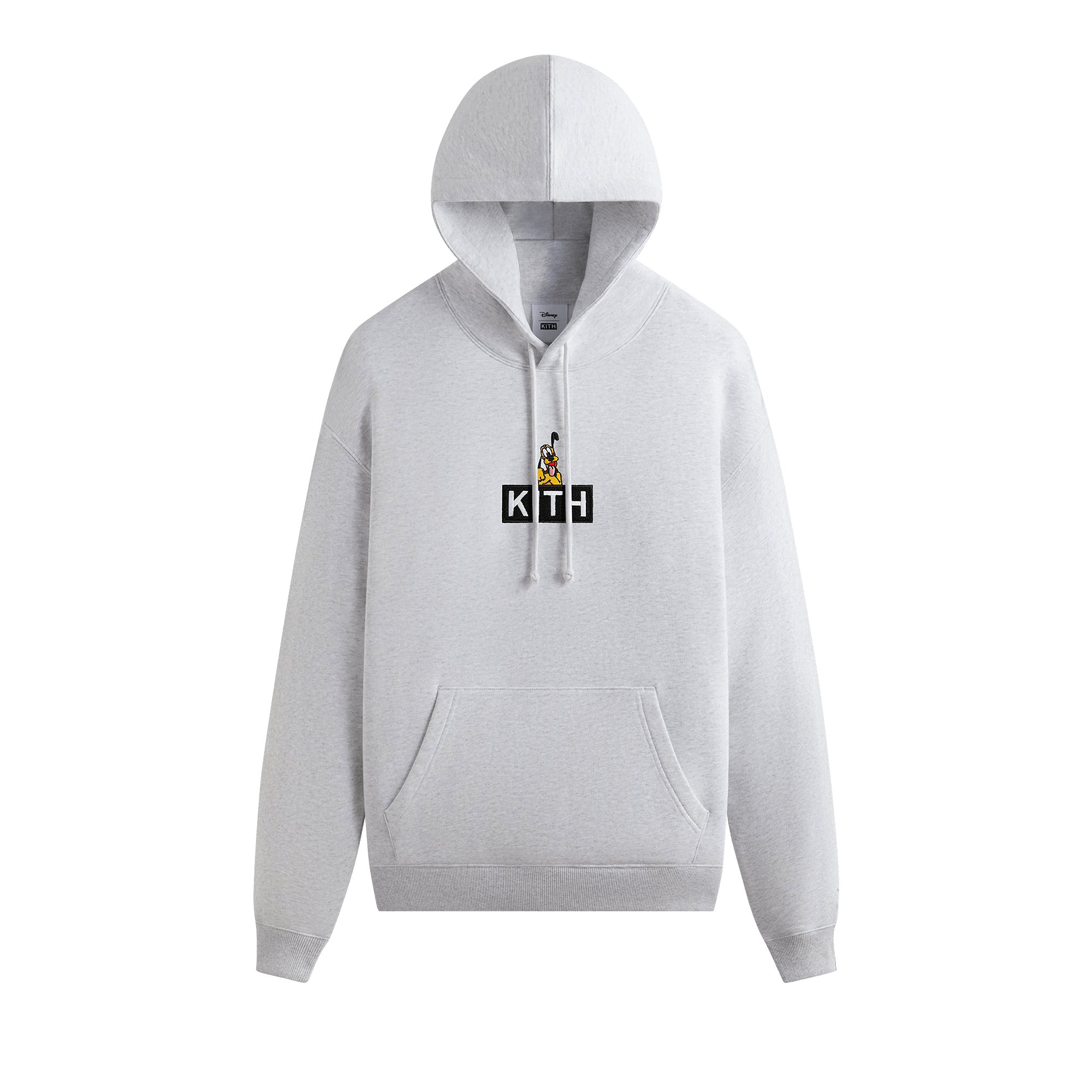 Kith For Mickey & Friends Cyber Monday Pluto Classic Logo Hoodie 'Light Heather Grey'