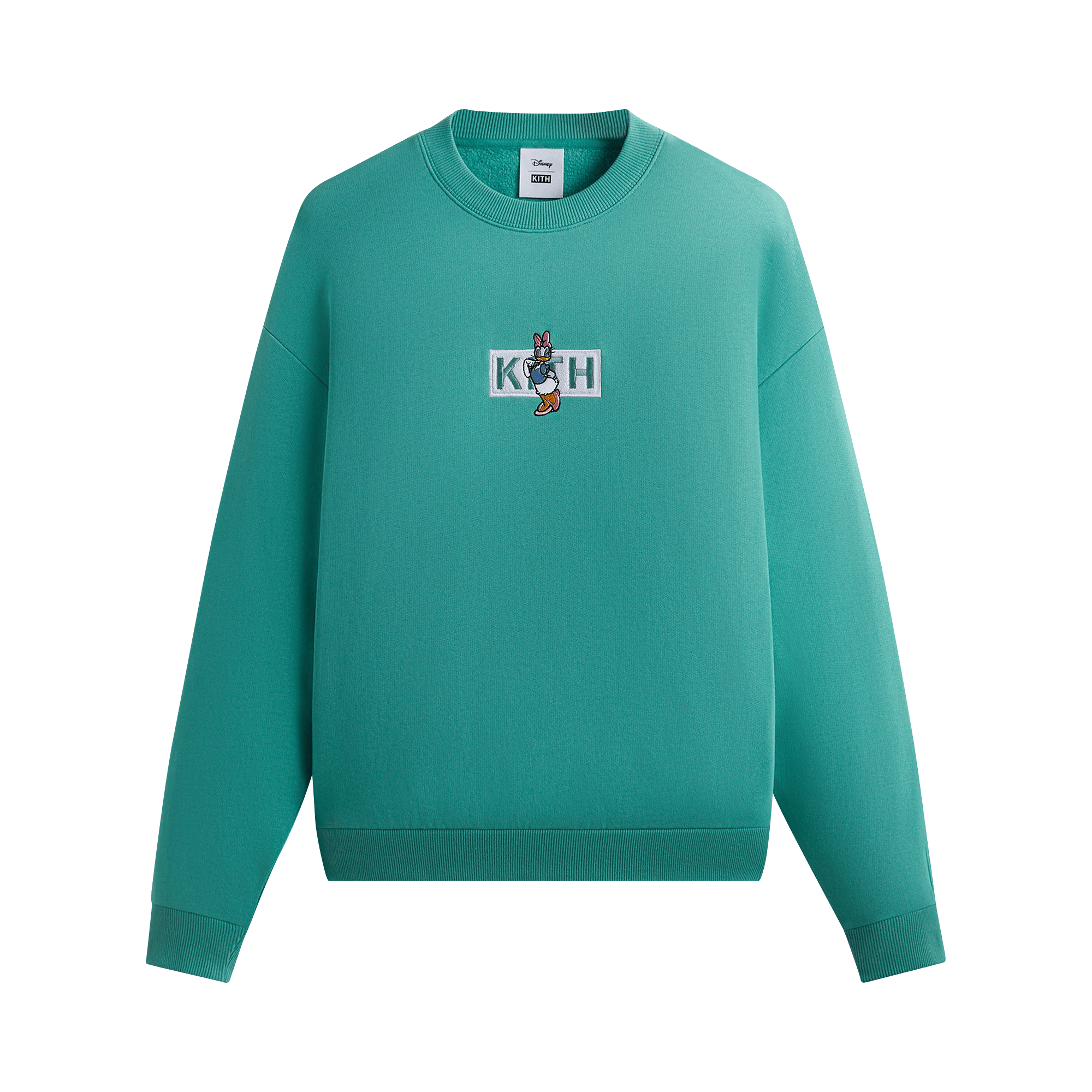 Kith For Mickey & Friends Cyber Monday Daisy Duck Classic Logo Crewneck 'Mykonos'