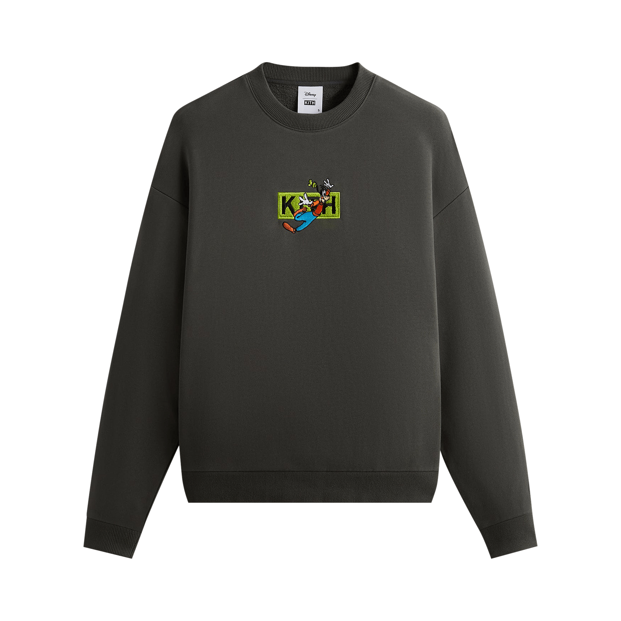 Kith For Mickey & Friends Cyber Monday Goofy Classic Logo Crewneck 'Machine'