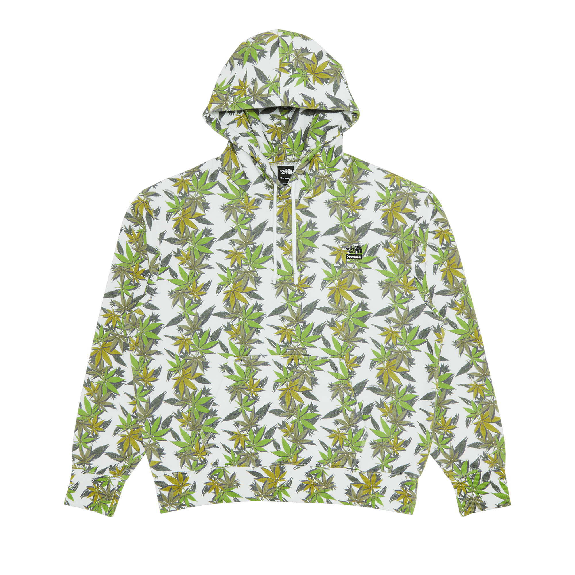 Supreme x The North Face Leaf Hooded Sweatshirt 'White'
