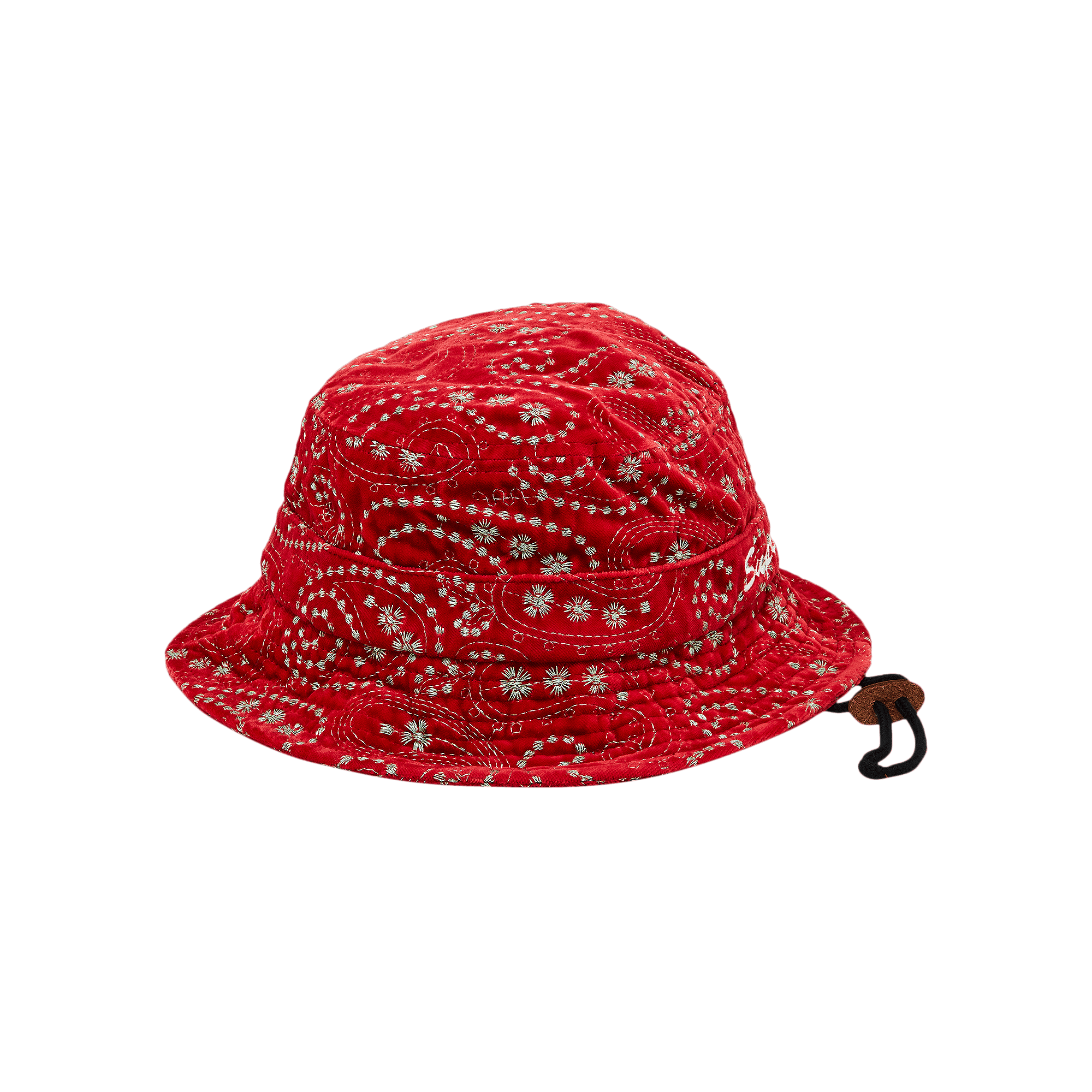Supreme Velvet Paisley Boonie 'Red'
