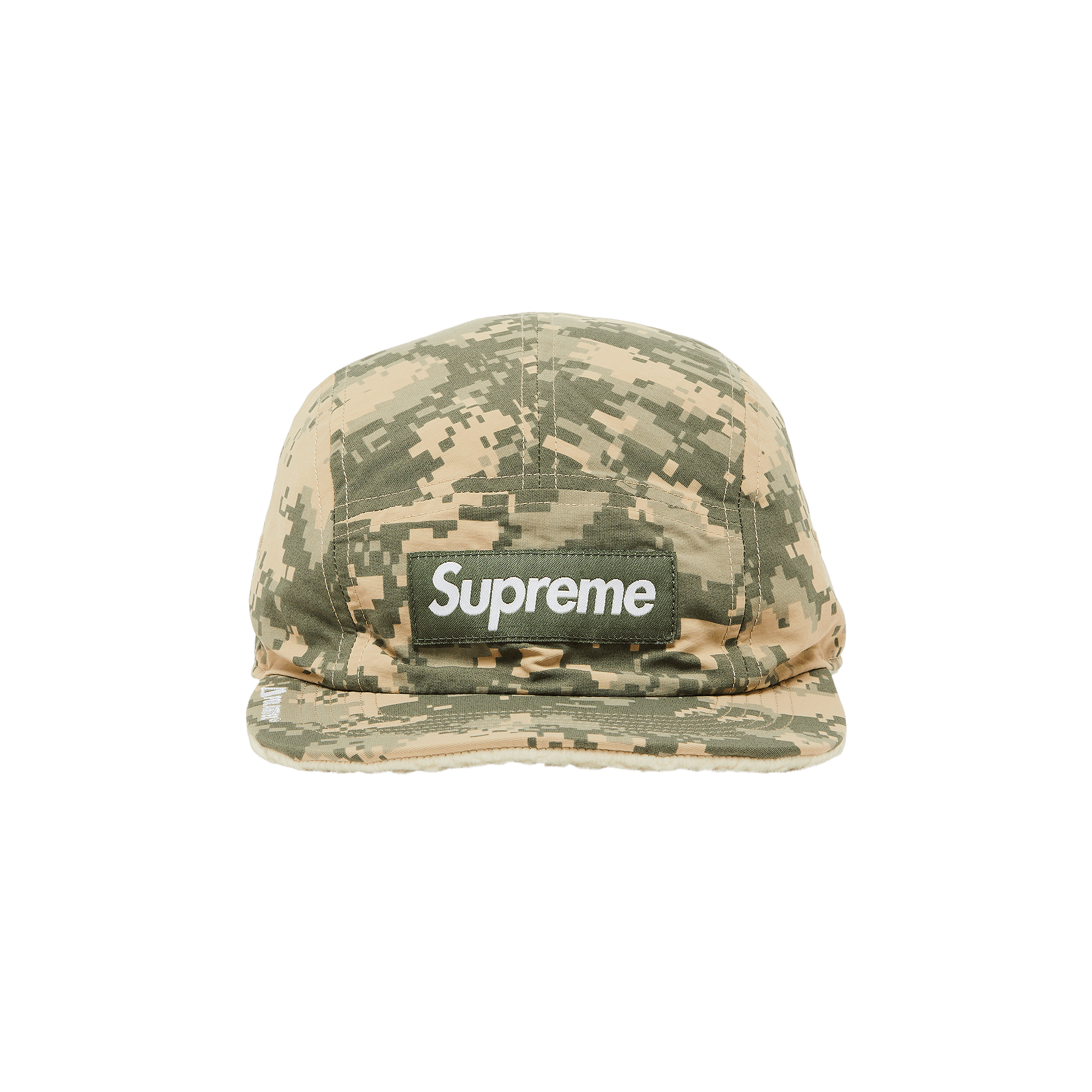 Supreme Polartec Shearling Reversible Camp Cap 'Digi Camo'