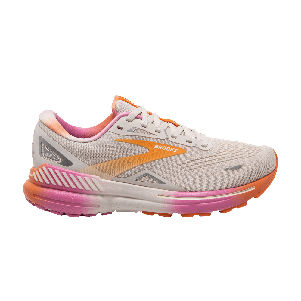 Brooks Wmns Adrenaline GTS 23 'White Sand Fuchsia'