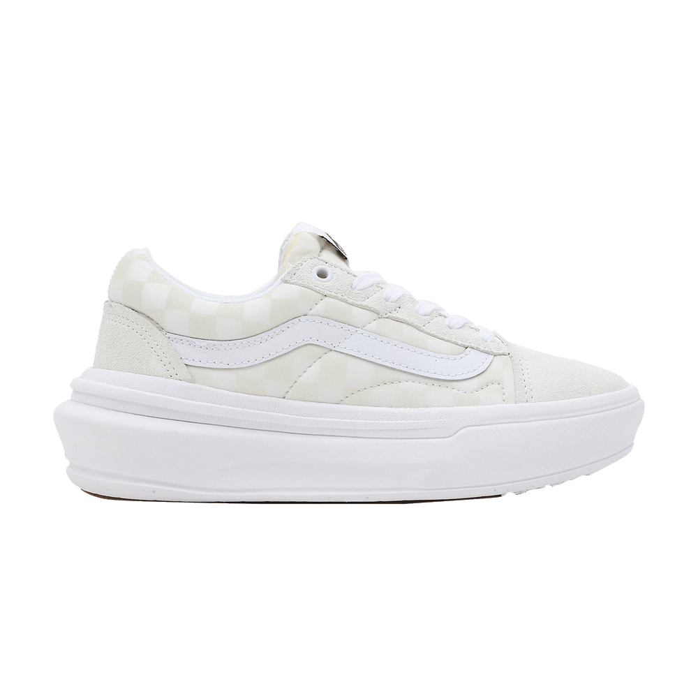 Vans Old Skool Overt ComfyCush 'Checkerboard - White'