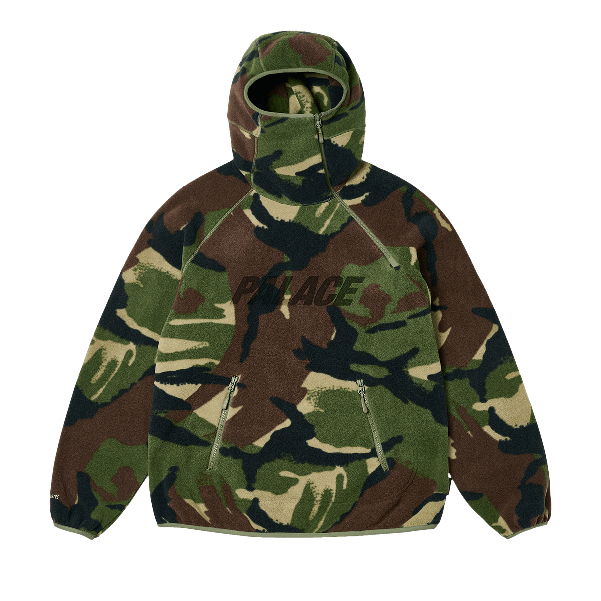 Palace Polartec Ninja Hood 'Woodland DPM'