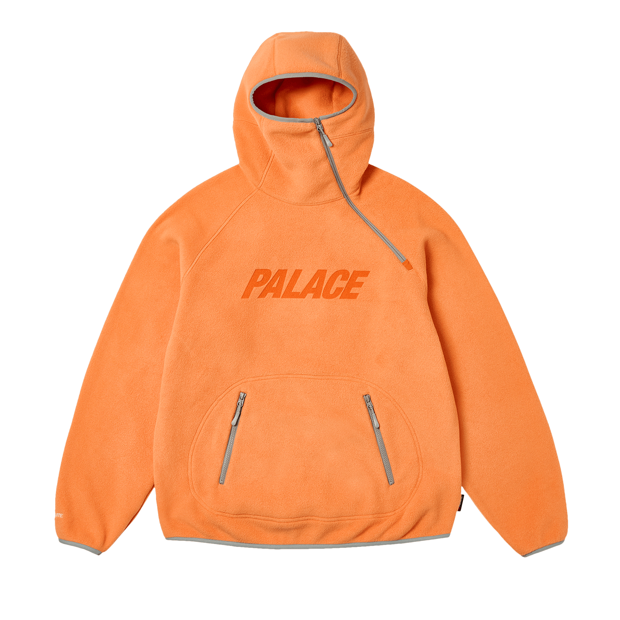 Palace Polartec Ninja Hood 'Tiger Orange'