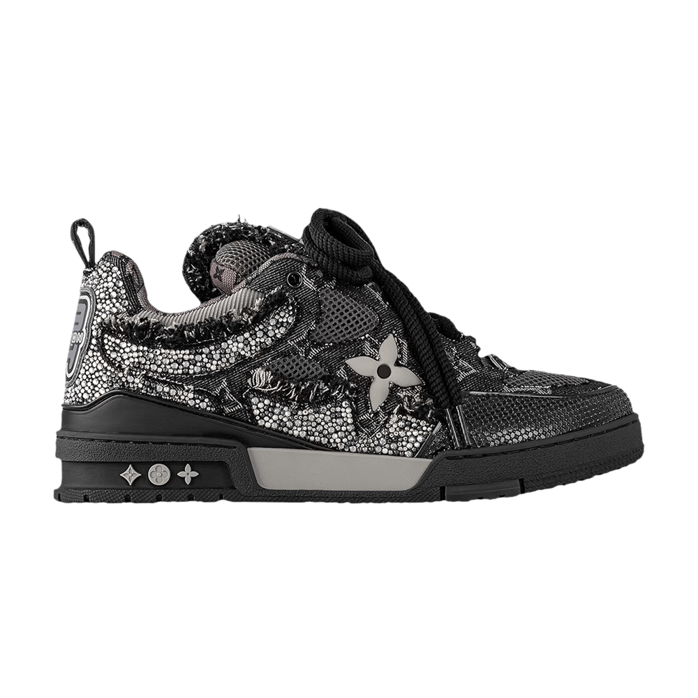 Buy Louis Vuitton Skate Sneaker 'Oversized Flower - Black