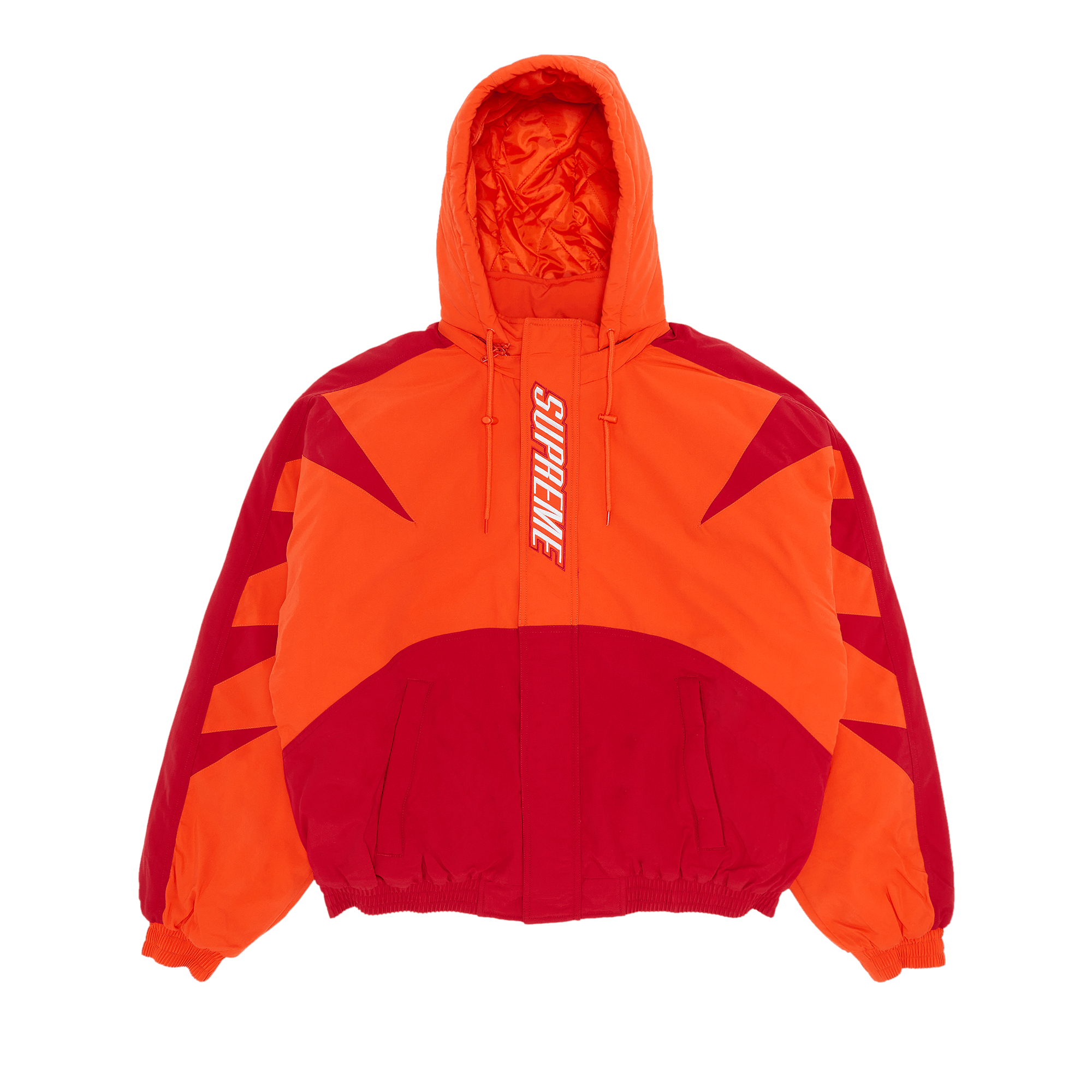 Supreme Wildcat Sideline Puffer Jacket 'Orange'