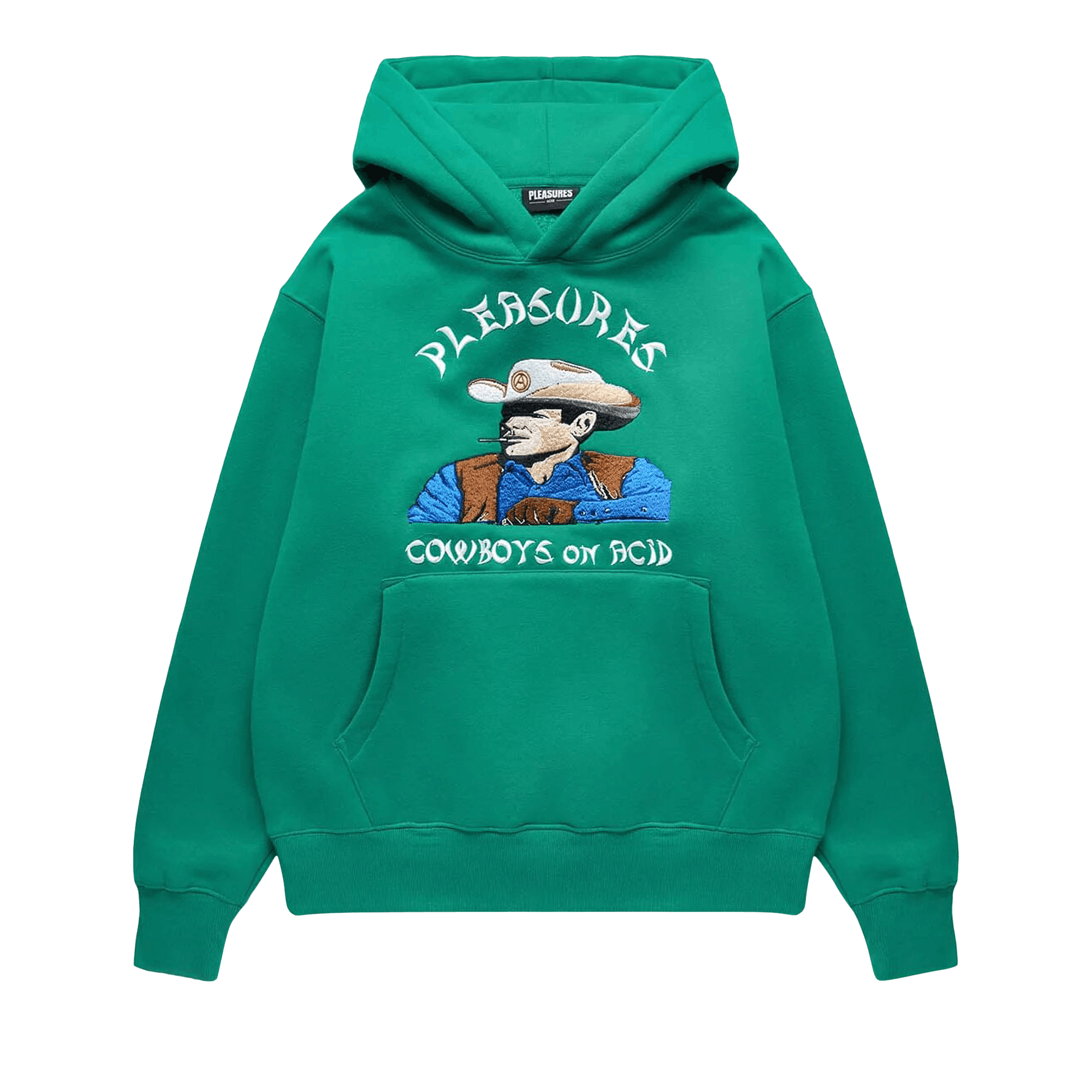 Pleasures Rhythm Hoodie 'Green'