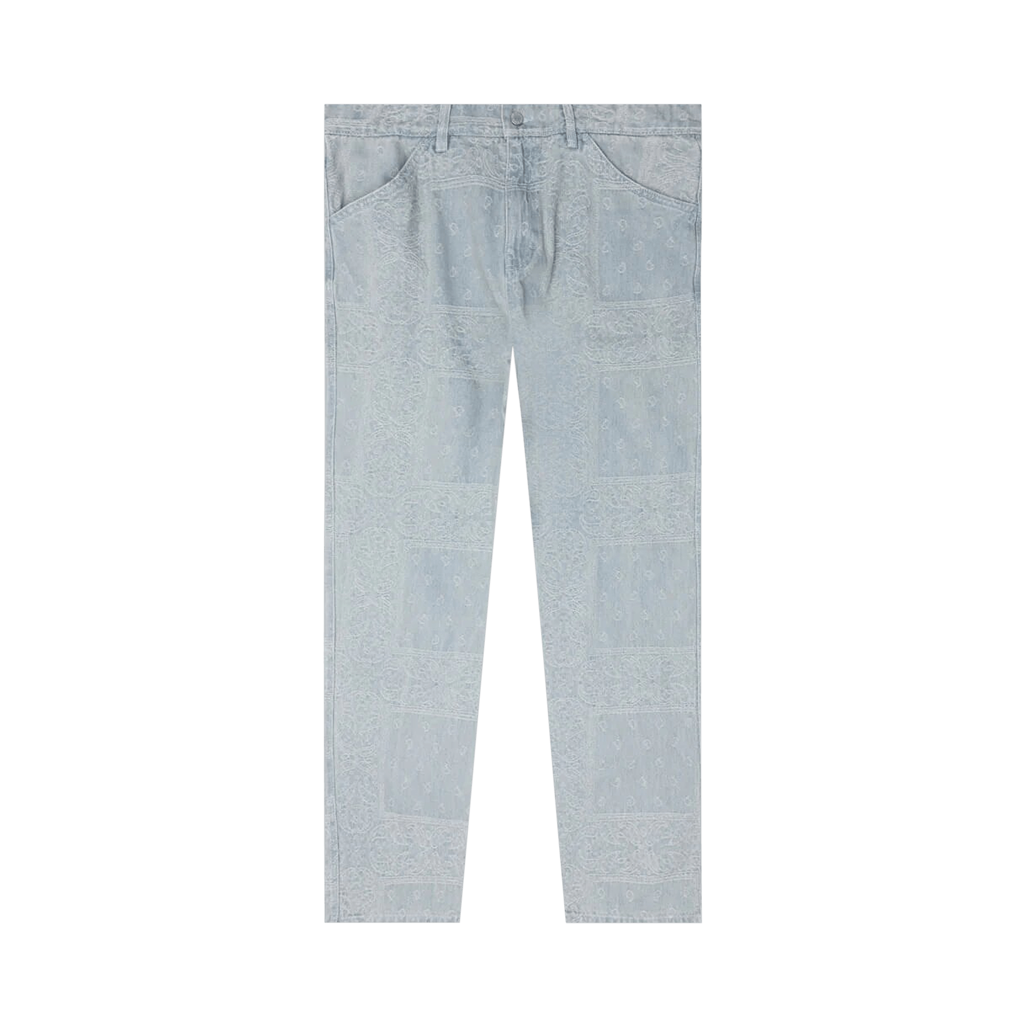 Pleasures Merit Denim Work Pant 'Light Blue'