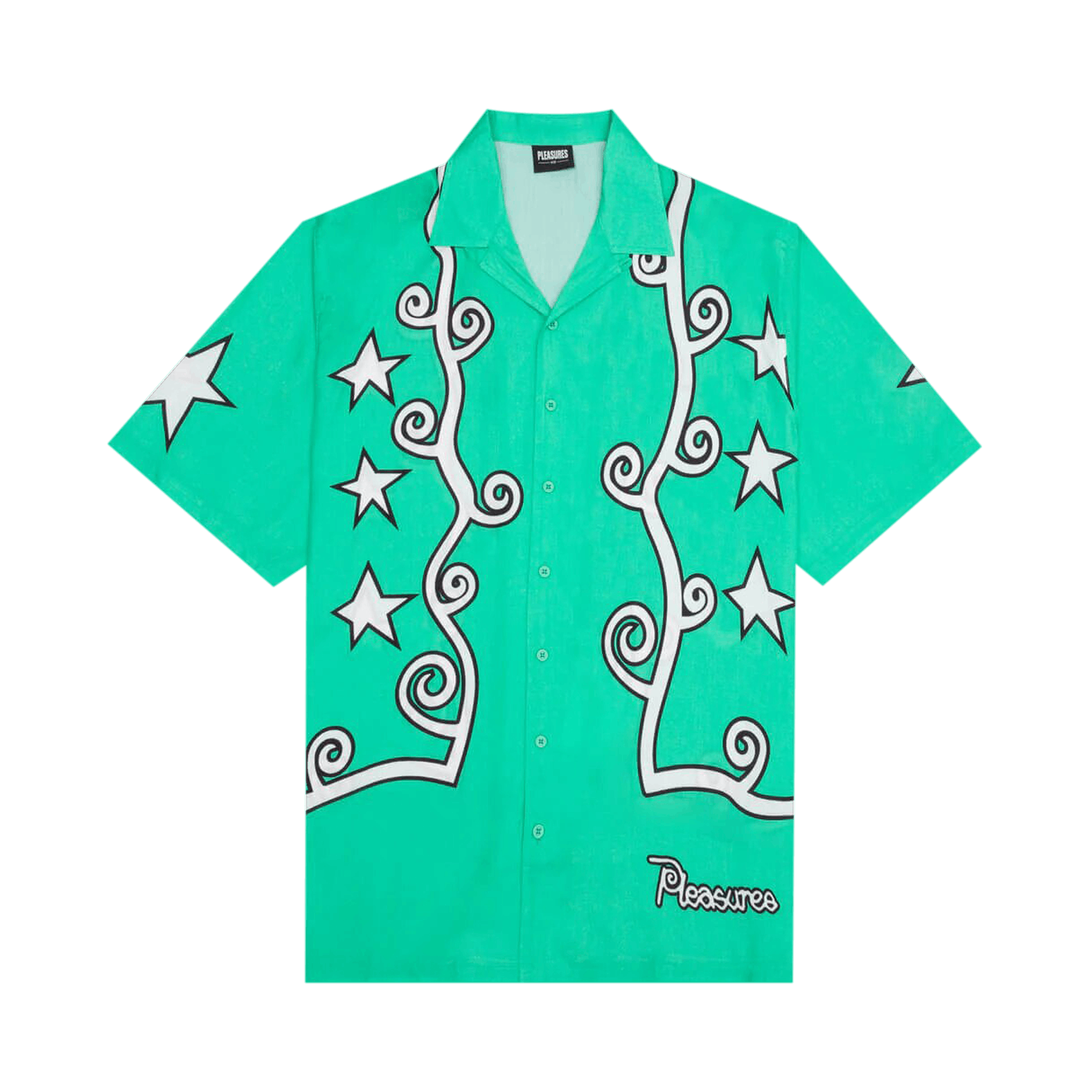 Pleasures Fury Button Down 'Green'