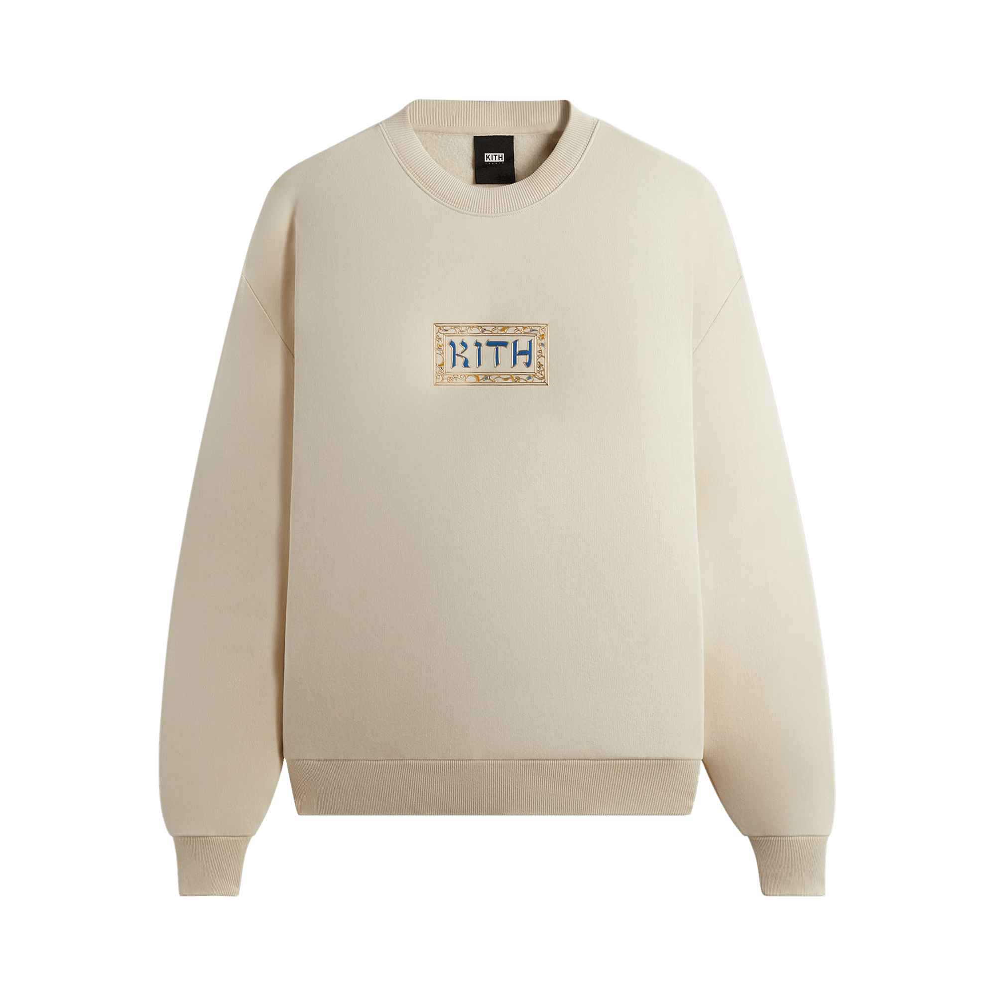 Kith Treats Hanukkah Ornamental Nelson Crewneck 'Waffle'