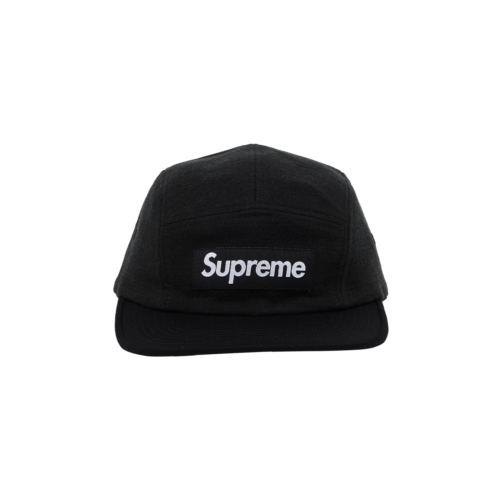 Supreme 2-Tone Camp Cap 'Black'