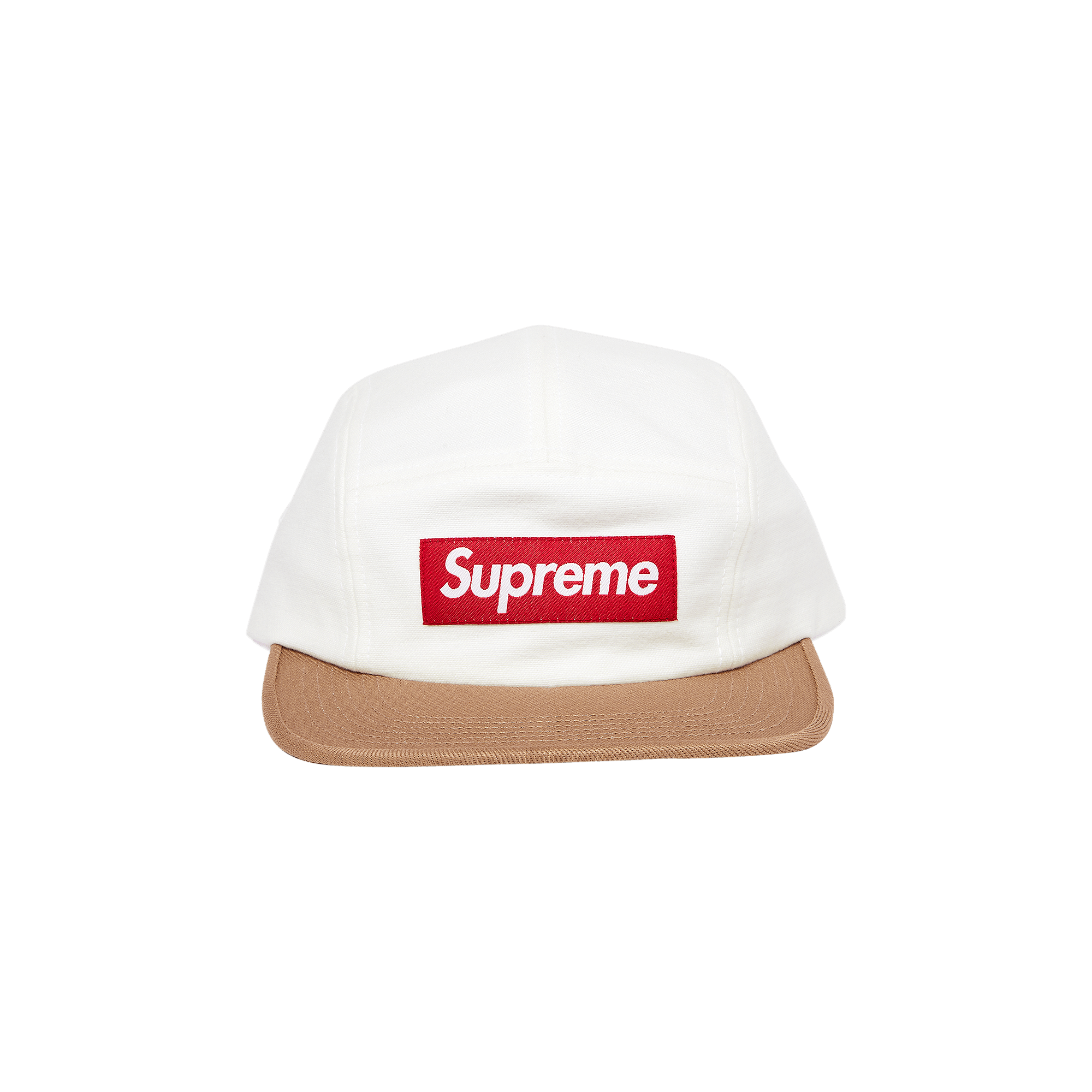 Supreme 2-Tone Camp Cap 'White'