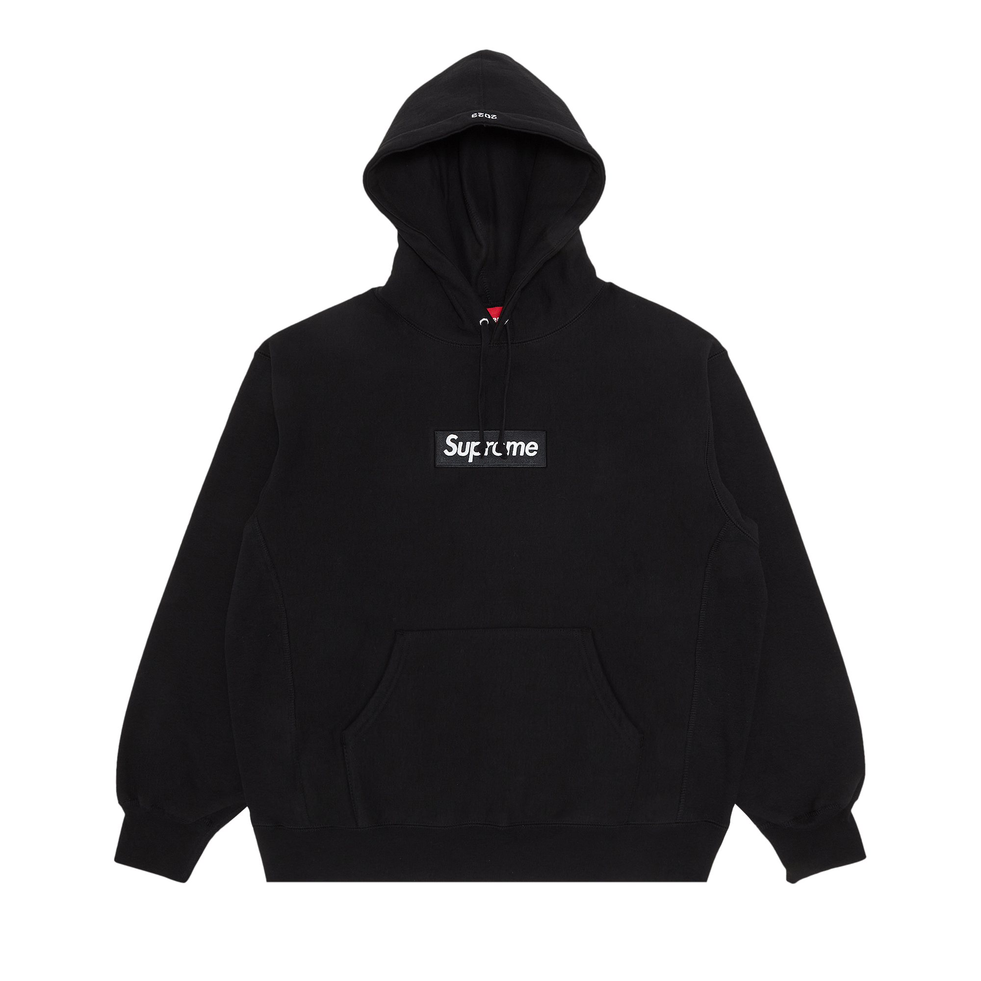 Supreme Box Logo Hooded Sweatshirt 'Black'