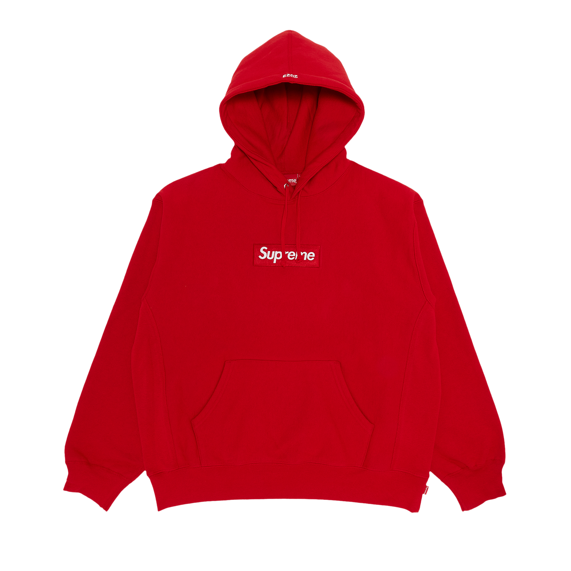 Supreme Box Logo Hooded Sweatshirt 'Red'