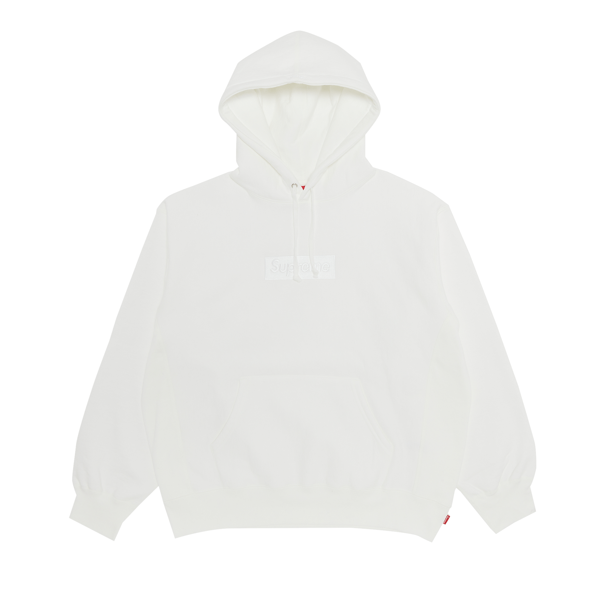 Supreme Box Logo Hooded Sweatshirt 'White'