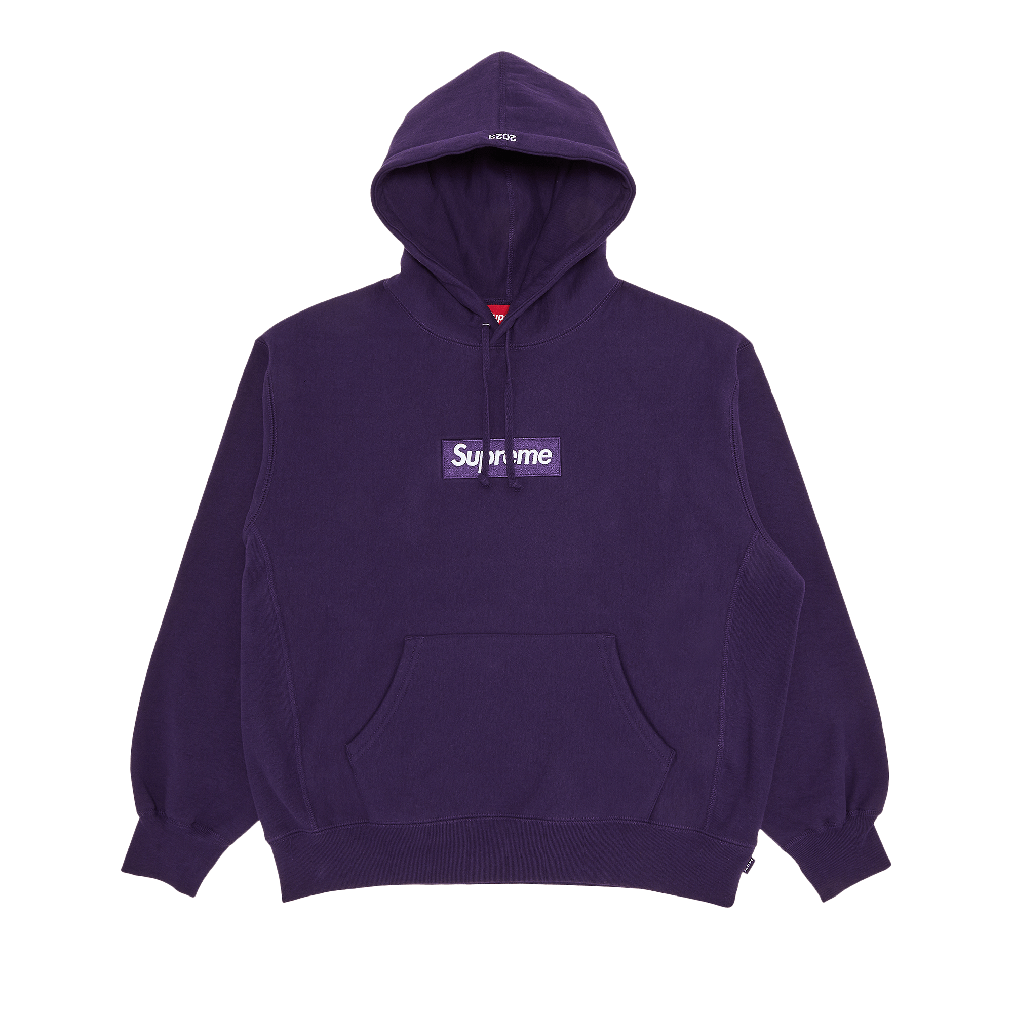 Supreme Box Logo Hooded Sweatshirt 'Dark Purple'