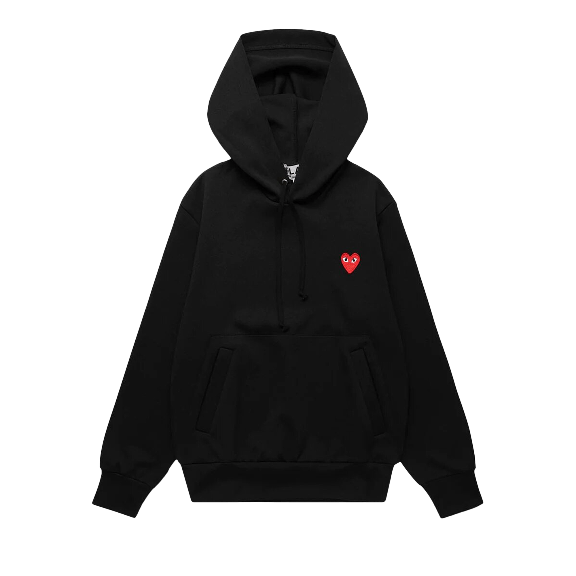 Comme des Garçons PLAY Hooded Sweatshirt 'Black'