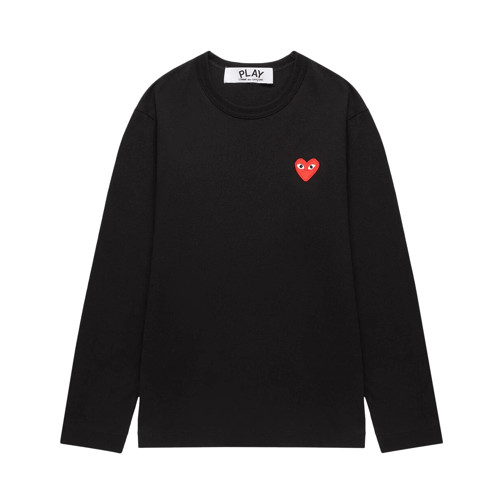 Comme des Garçons PLAY Long-Sleeve T-Shirt 'Black'