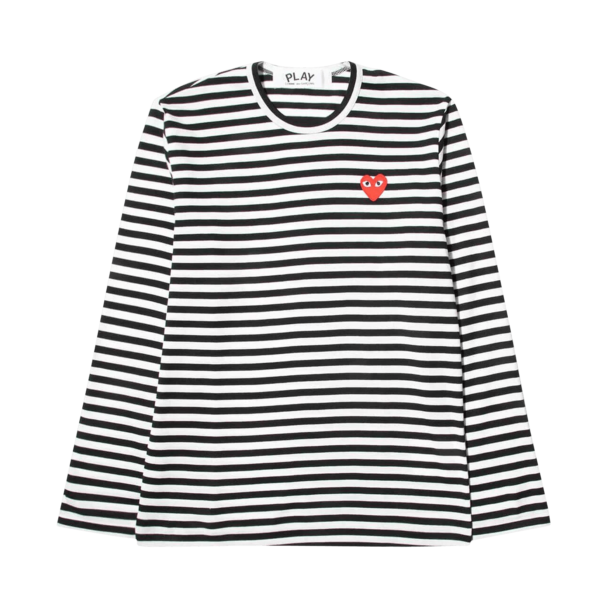 Comme des Garçons PLAY Striped T-Shirt 'Black/White'