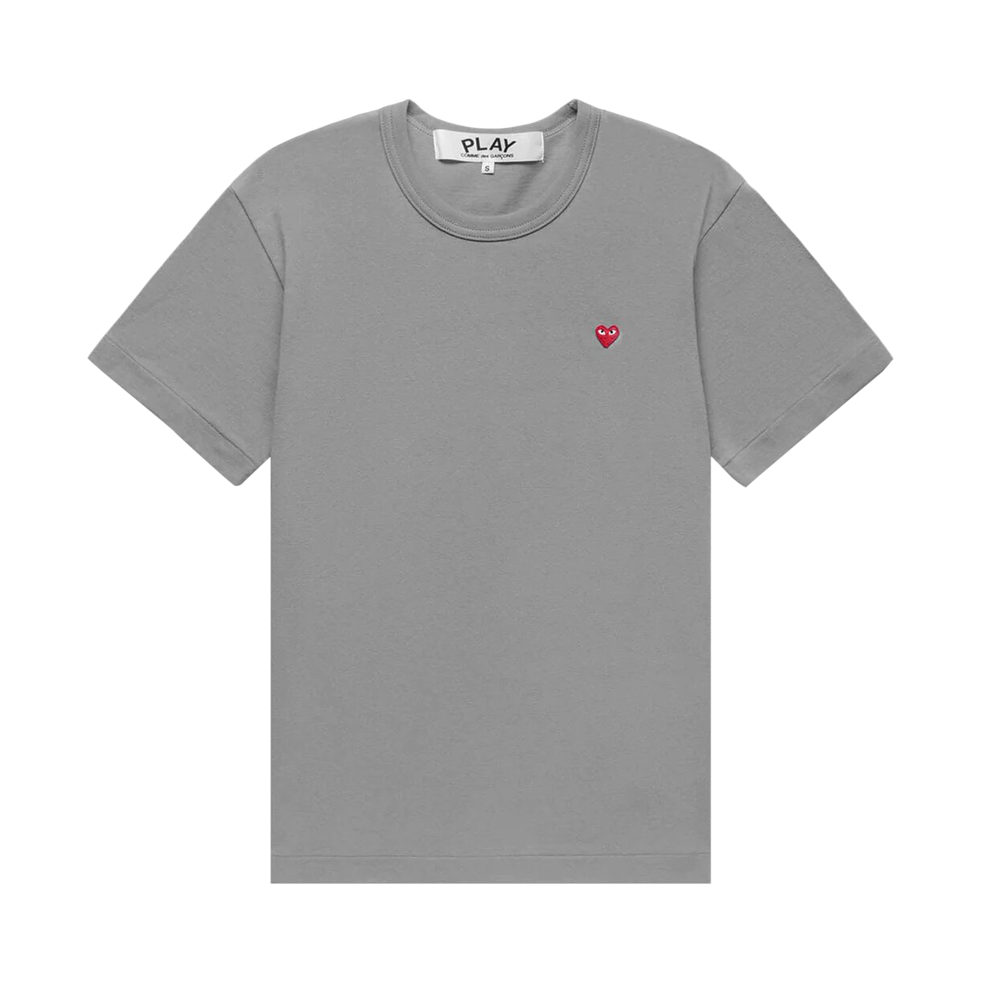 Comme des Garçons PLAY Small Red Heart T-Shirt 'Grey'