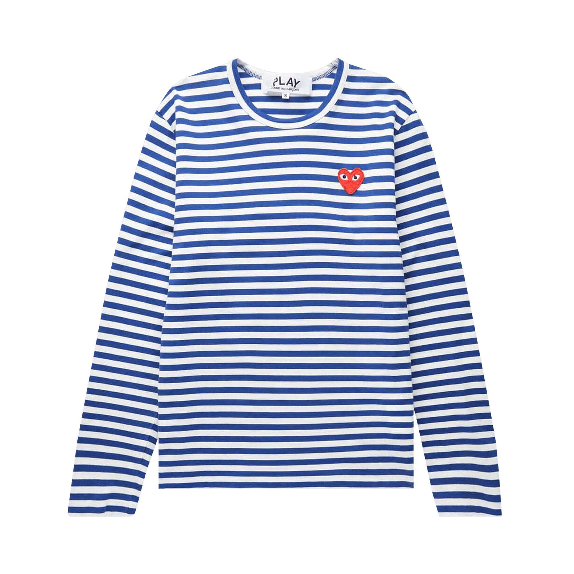 Comme des Garçons PLAY Striped Long-Sleeve T-Shirt 'Navy/White'
