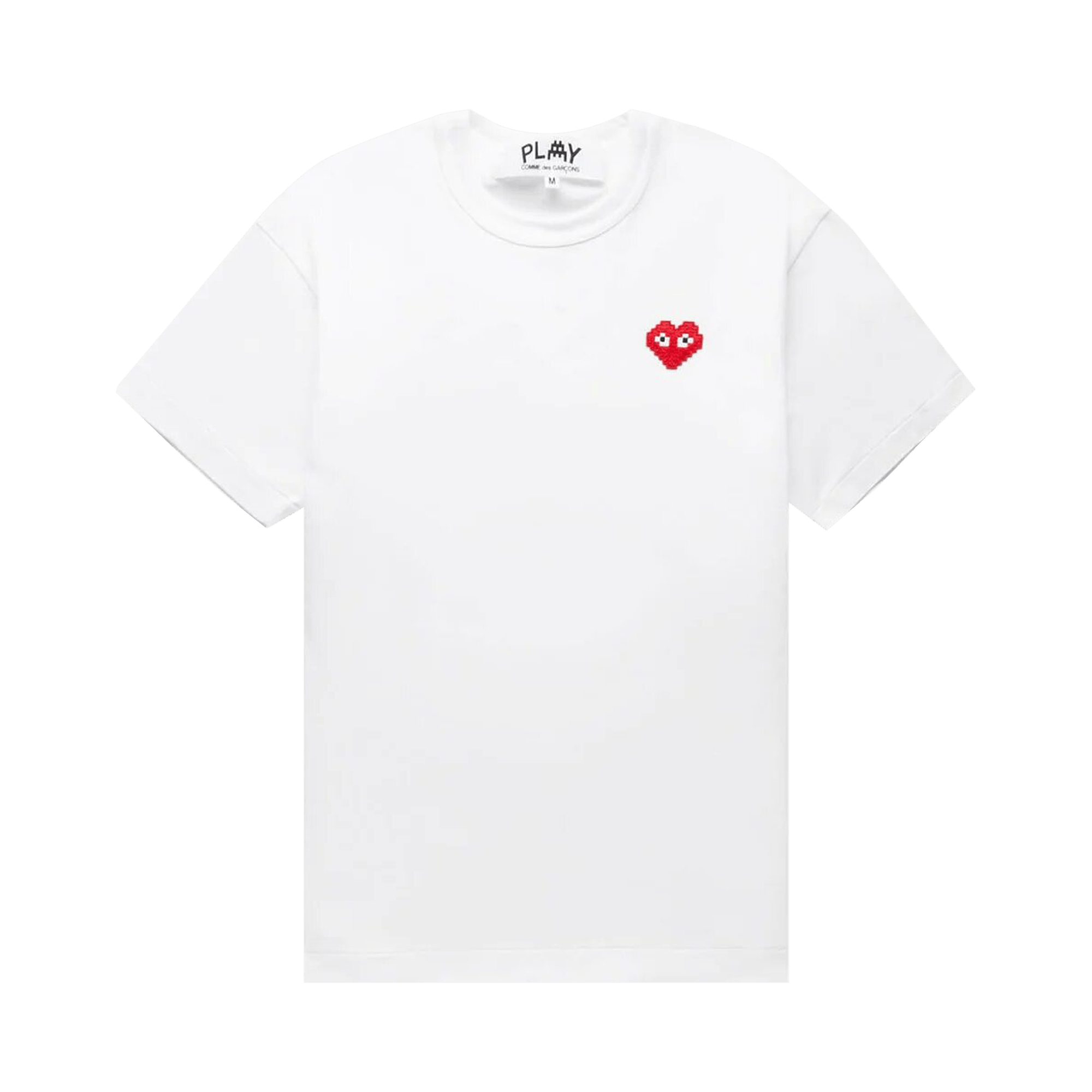 Comme des Garçons PLAY Invader Heart T-Shirt 'White'